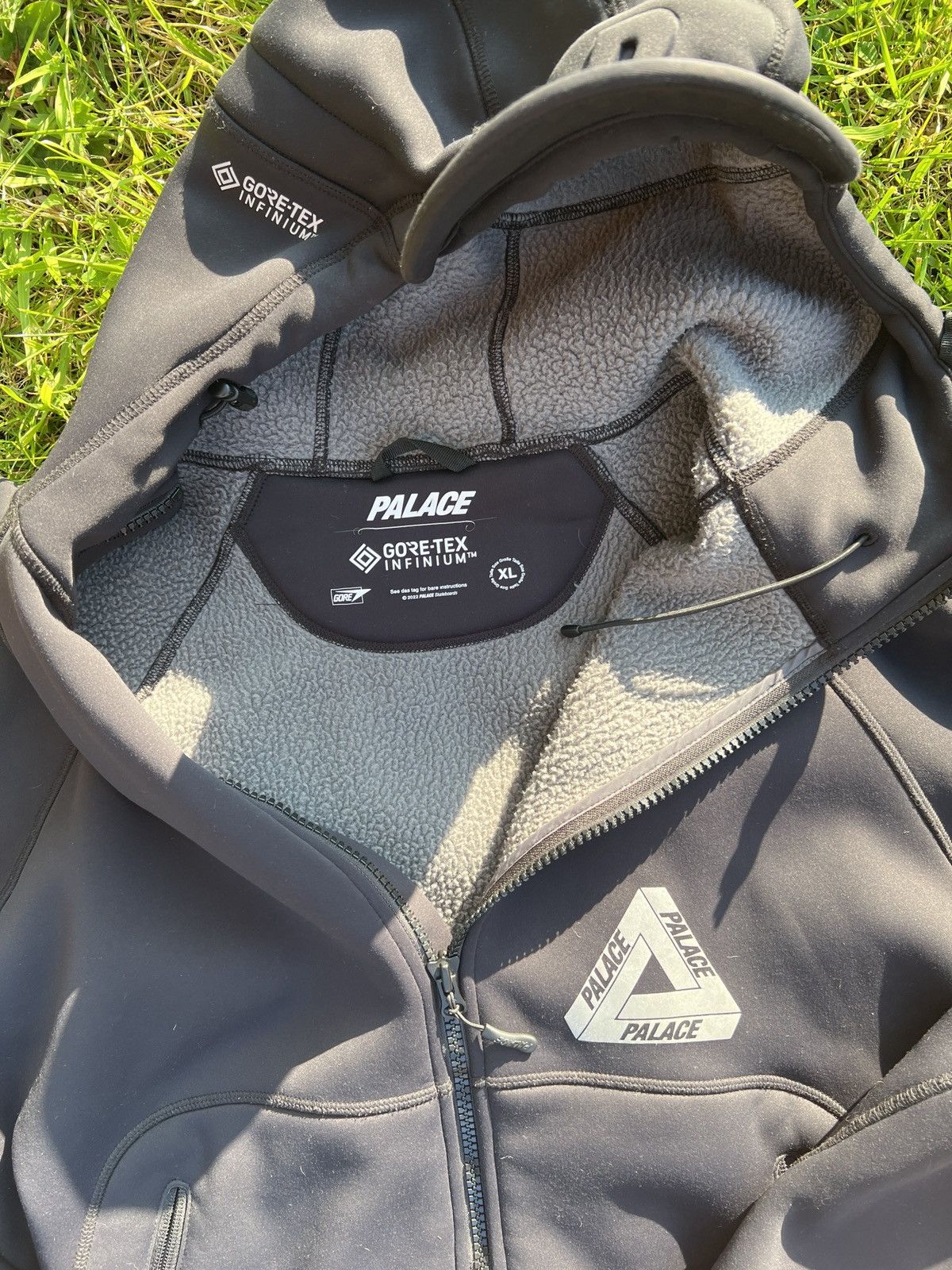 Palace Palace Gore-Tex Infinium Cap Jacket Black Size US XL / EU 56 / 4 - 9 Thumbnail