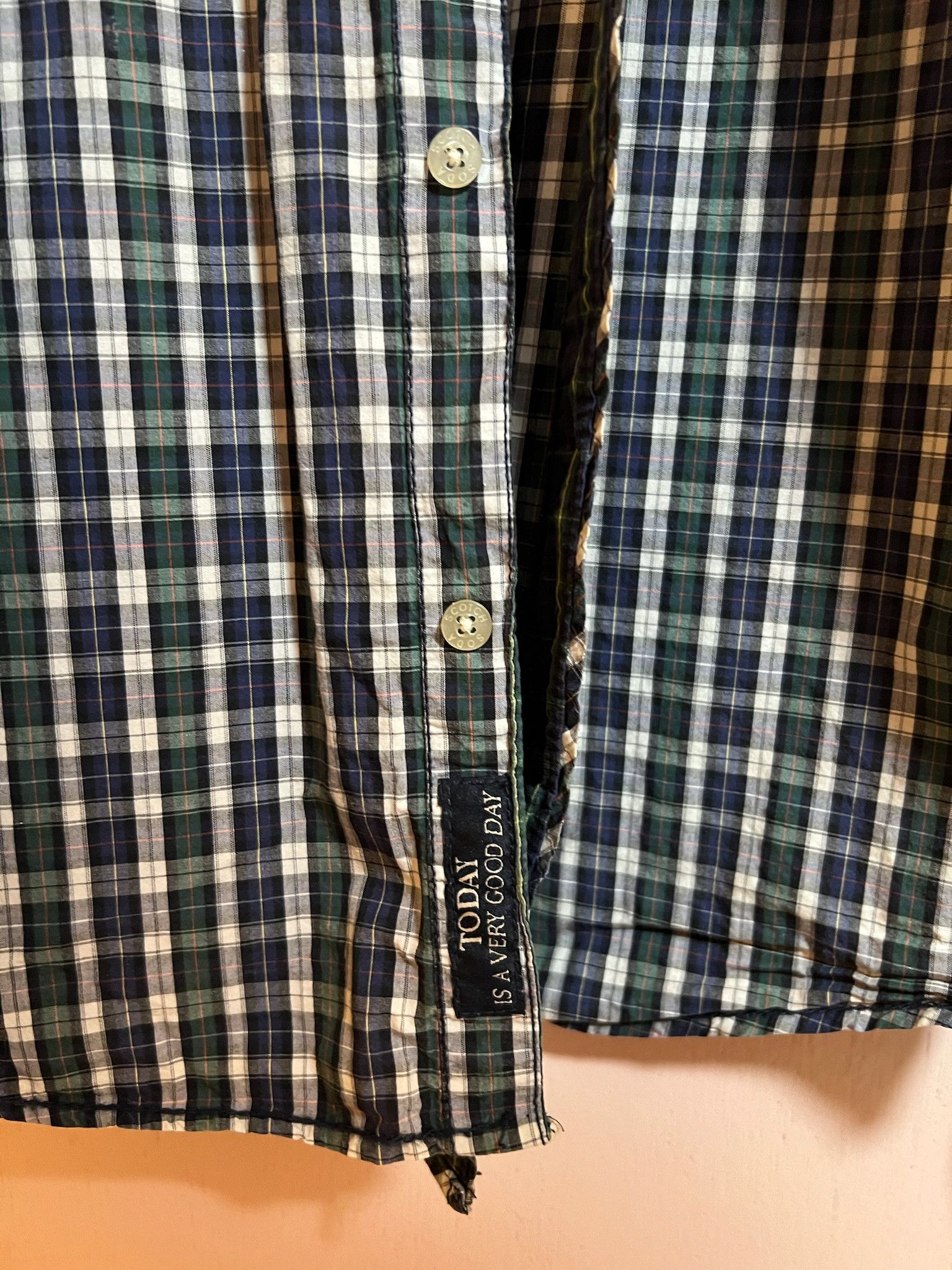 Scotch & Soda Plaid Button Up Size US XL / EU 56 / 4 - 3 Thumbnail