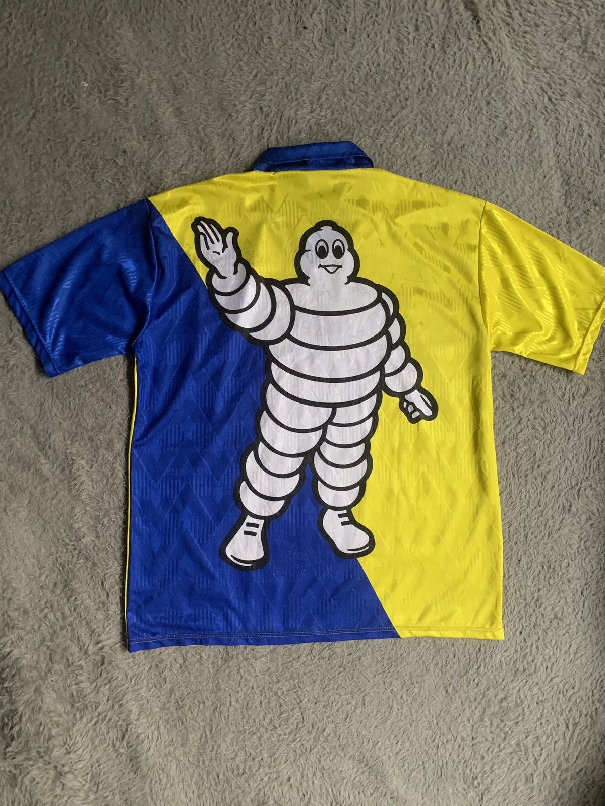 Gear for Sports Vintage 90s 1994 Michelin World Cup France 98 Olympic Jersey Size US XL / EU 56 / 4 - 11 Thumbnail