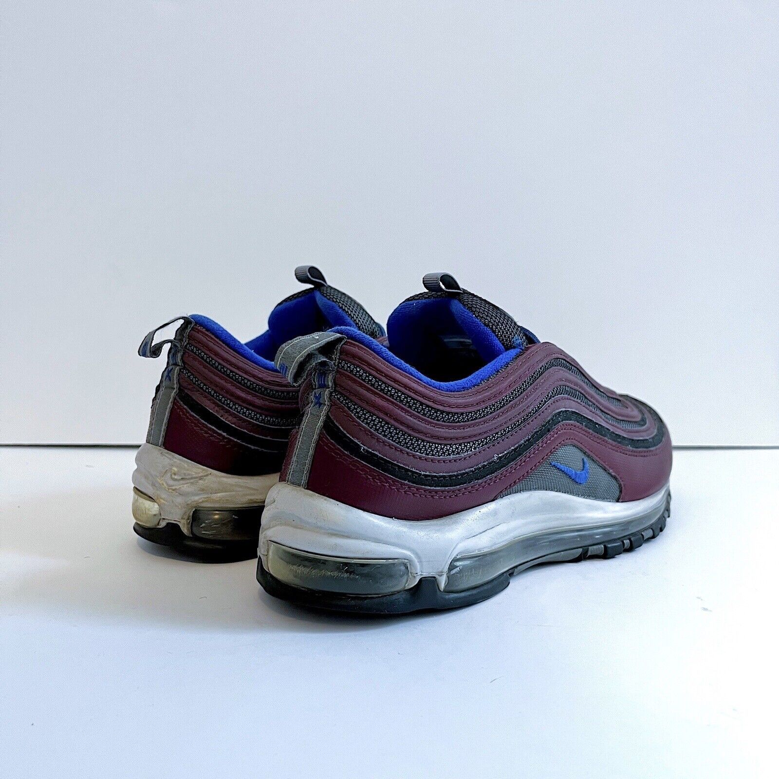 Nike 2018 Nike Air Max 97 Night Maroon Blue 921826 012 Rare Sz 10 Size US 10 / EU 43 - 4 Thumbnail