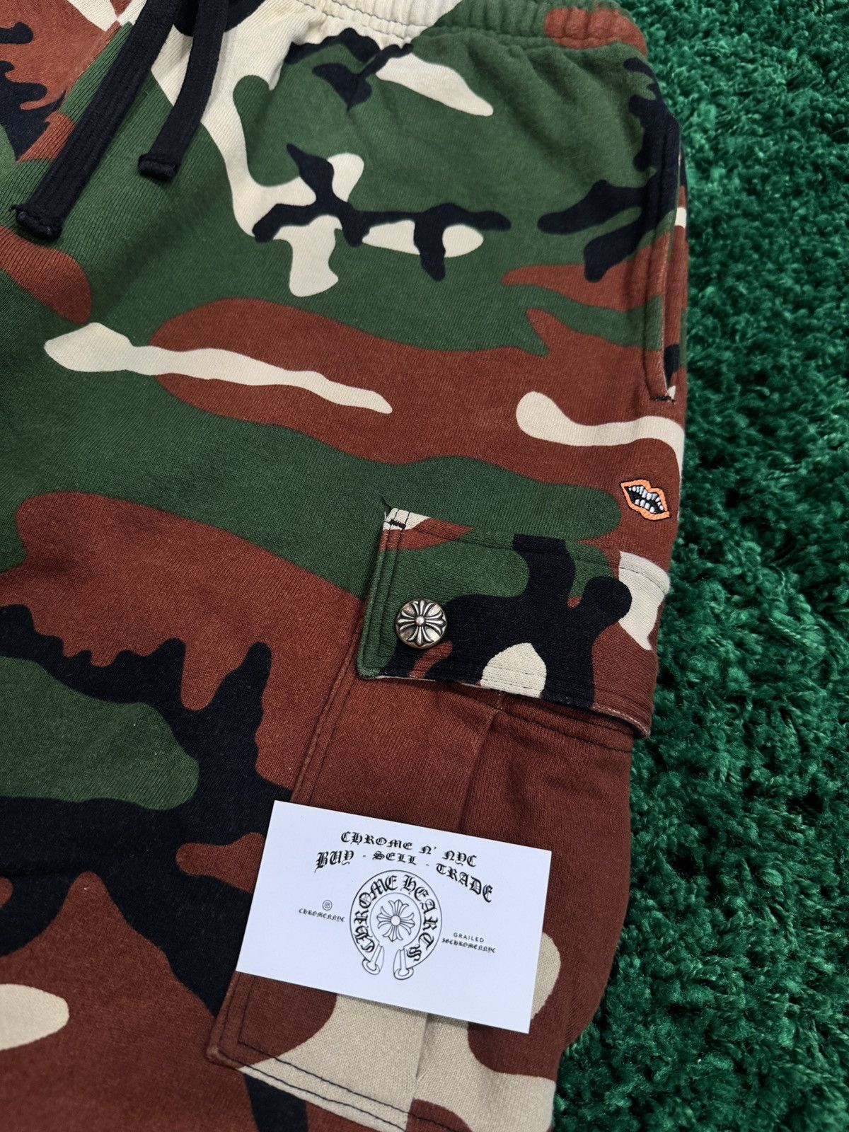 Chrome Hearts Chrome Hearts Matty Boy Caution Sweatpants Size US 34 / EU 50 - 2 Thumbnail