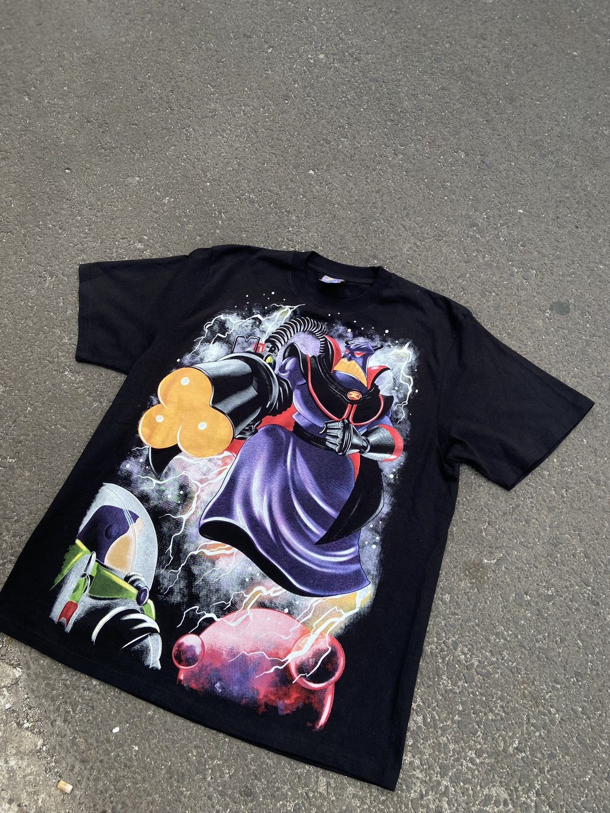 Japanese Brand × Vintage Toy Story Zurg Vs Buzz Lightyear Bootleg Size US XL / EU 56 / 4 - 2 Thumbnail