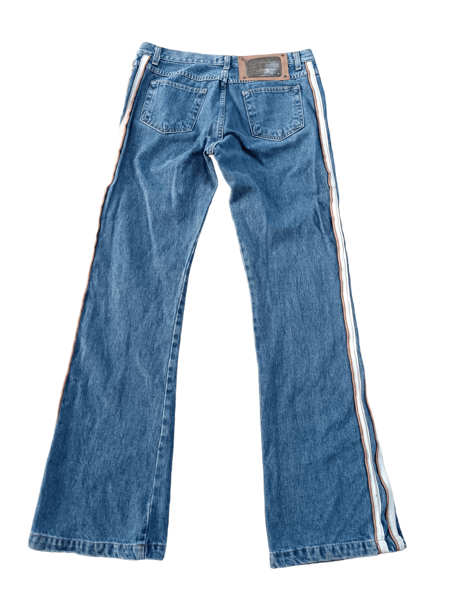 Dolce & Gabbana RARE 🔥 Flared Dolce & Gabbana Double Stripe Denim Size US 34 / EU 50 - 7 Thumbnail