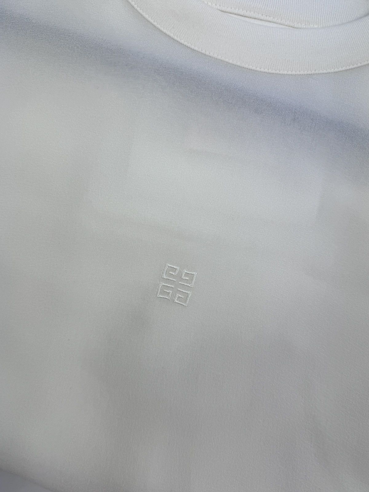 Givenchy LOGO EMBROIDERED SILK T-SHIRT Size US M / EU 48-50 / 2 - 3 Thumbnail