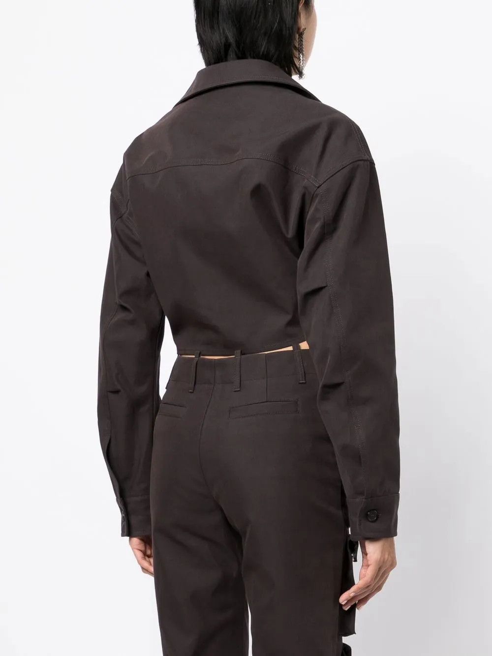 Off-White o1y1225 Blouse in Black Size XS / US 0-2 / IT 36-38 - 4 Thumbnail