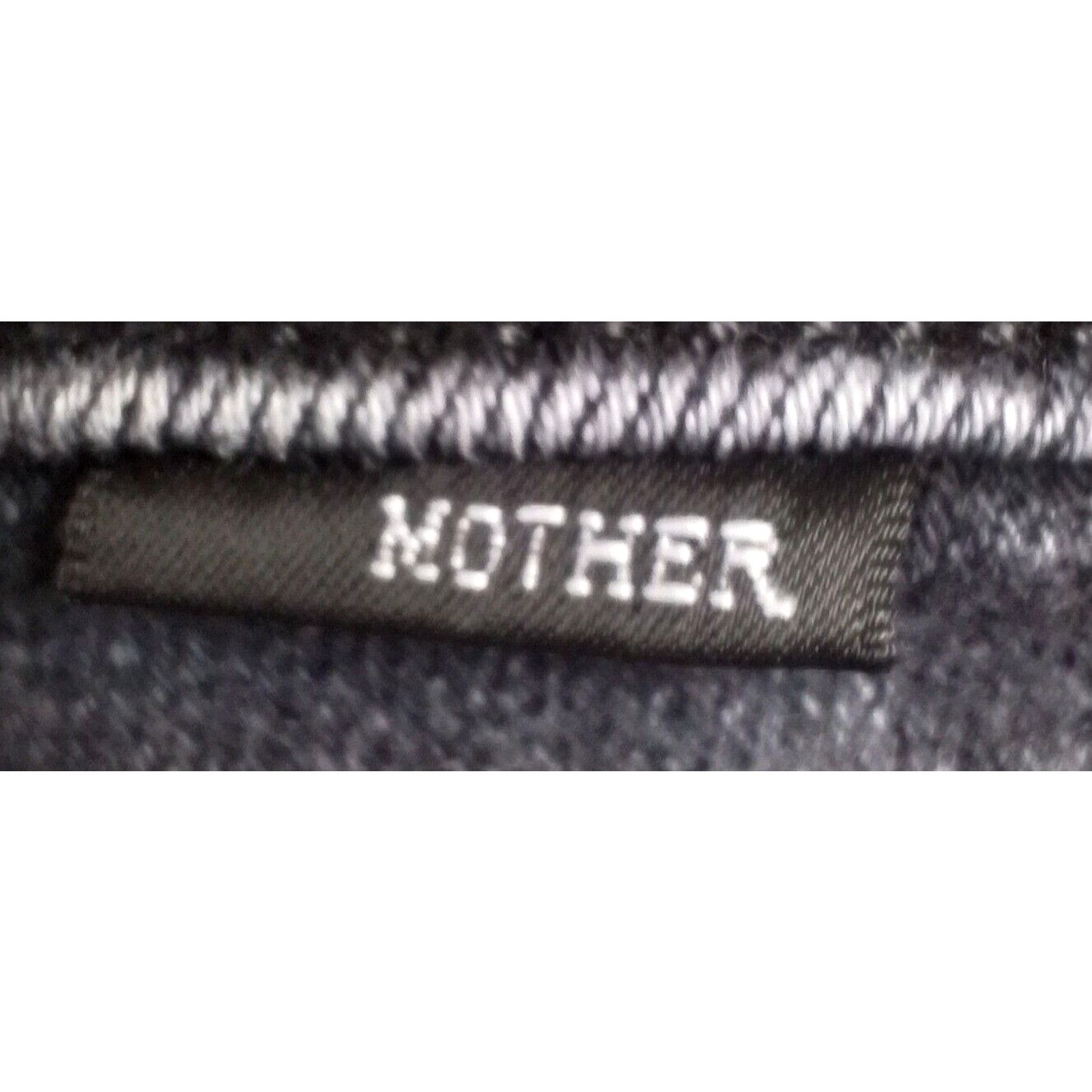 MOTHER Mother Denim Women's 26 The Midrise Dazzler Jean Black Size 26" / US 2 / IT 38 - 18 Thumbnail