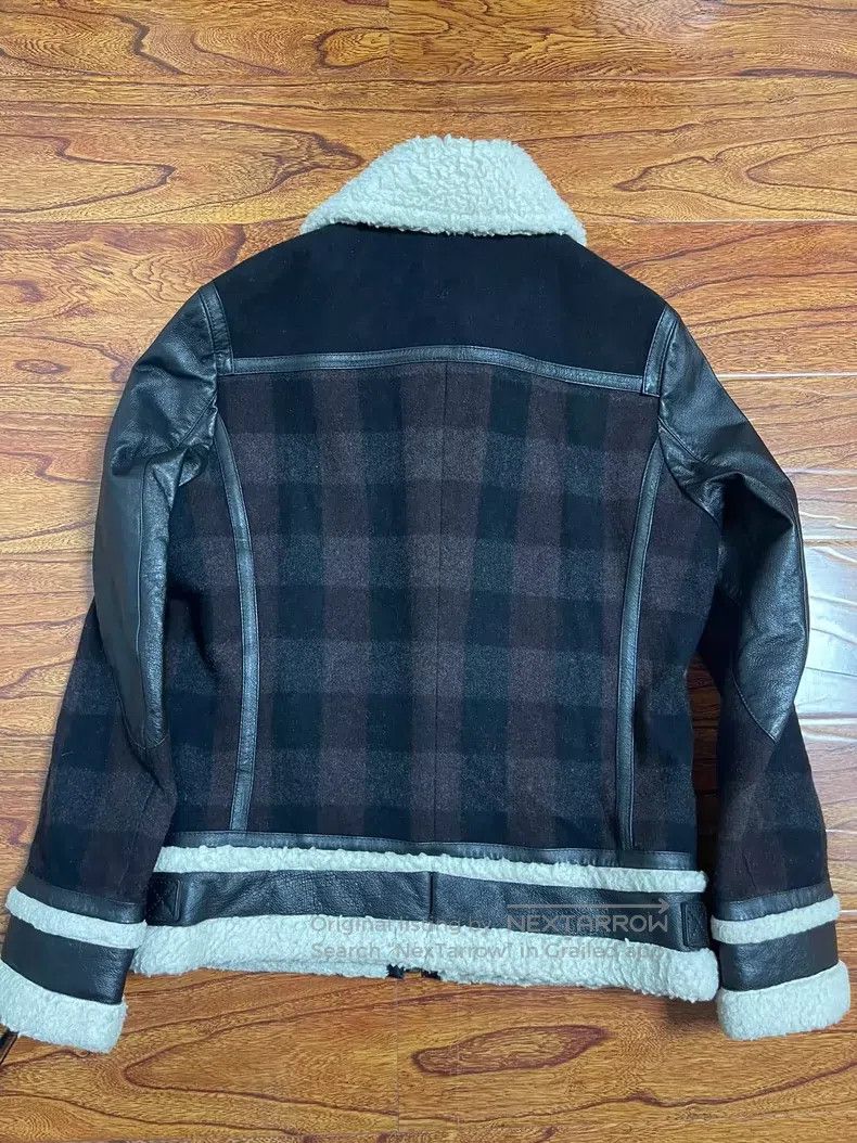 Loewe Loewe Men's Winter Coat, Wool, Cashmere and Leather Patchw Size US M / EU 48-50 / 2 - 8 Thumbnail