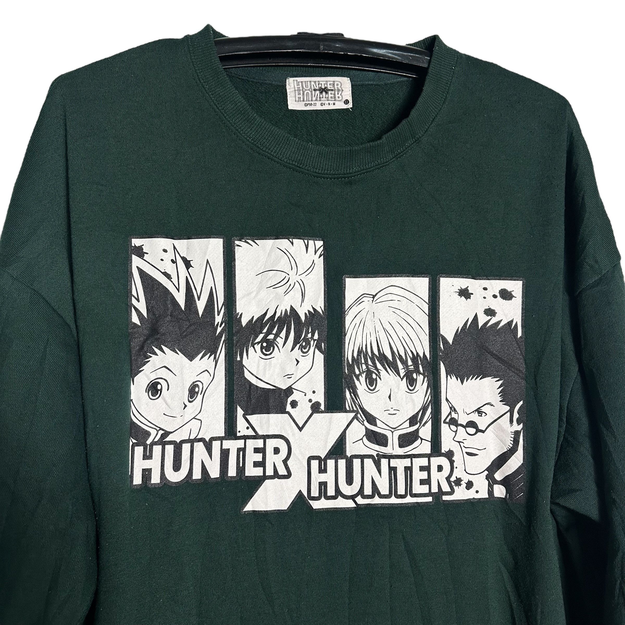 Alstyle × Anime × Vintage 🔥RARE🔥Vintage Hunter X Hunter Anime Pullover Sweatshirt Size US L / EU 52-54 / 3 - 2 Thumbnail