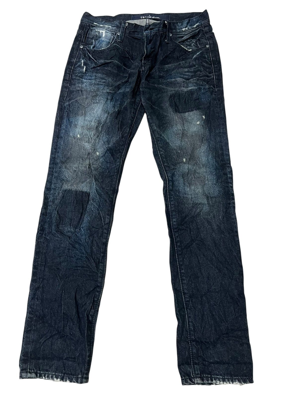 Japanese Brand Waxed Claw Jeans