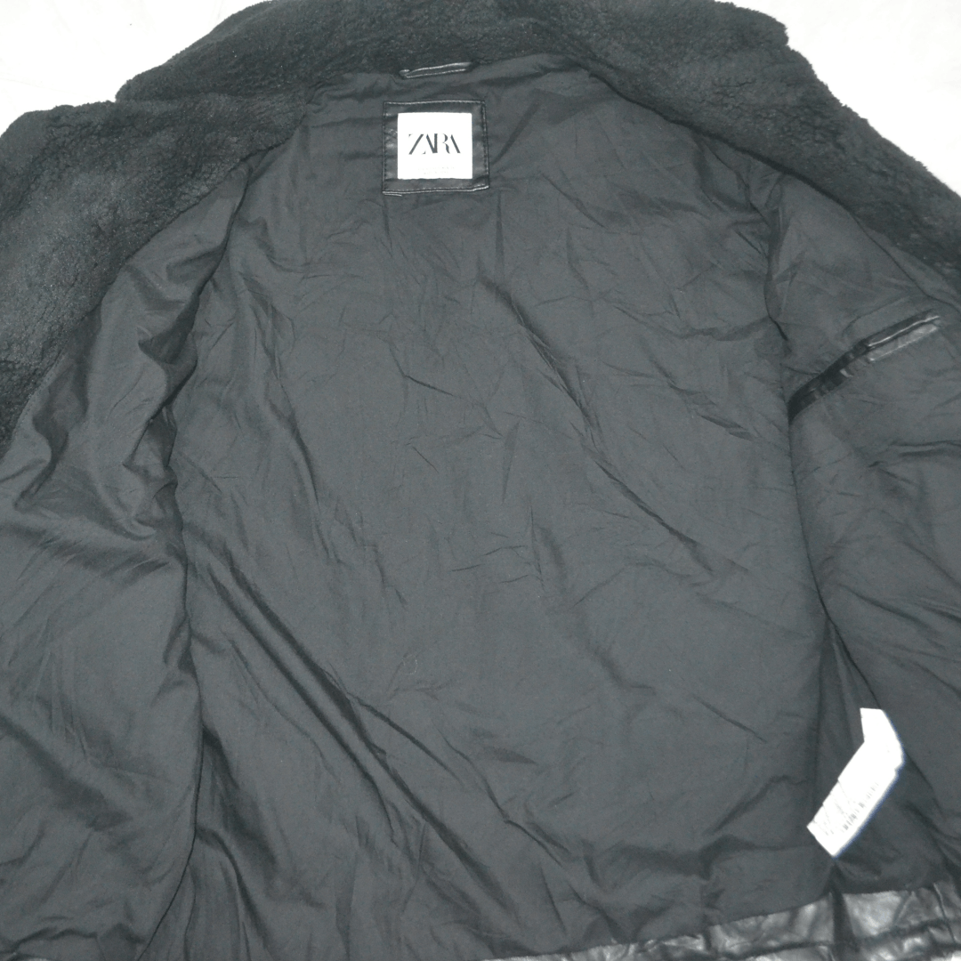 Other Zara Sherpa/Fleece Casual Jacket (Unisex) Size US M / EU 48-50 / 2 - 7 Thumbnail