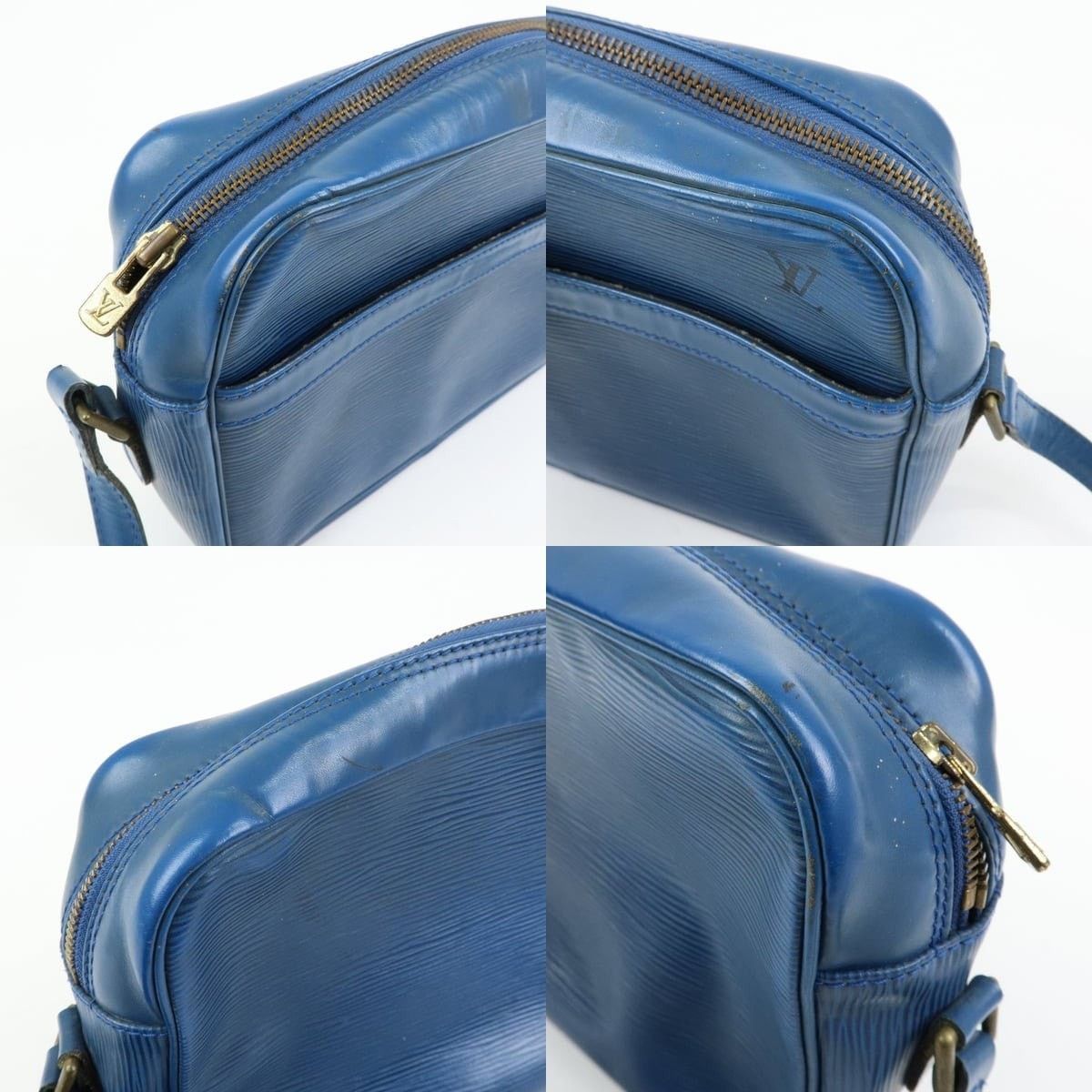 Louis Vuitton Louis Vuitton Epi Trocadero 27 Shoulder Bag Leather Blue Size ONE SIZE - 6 Thumbnail