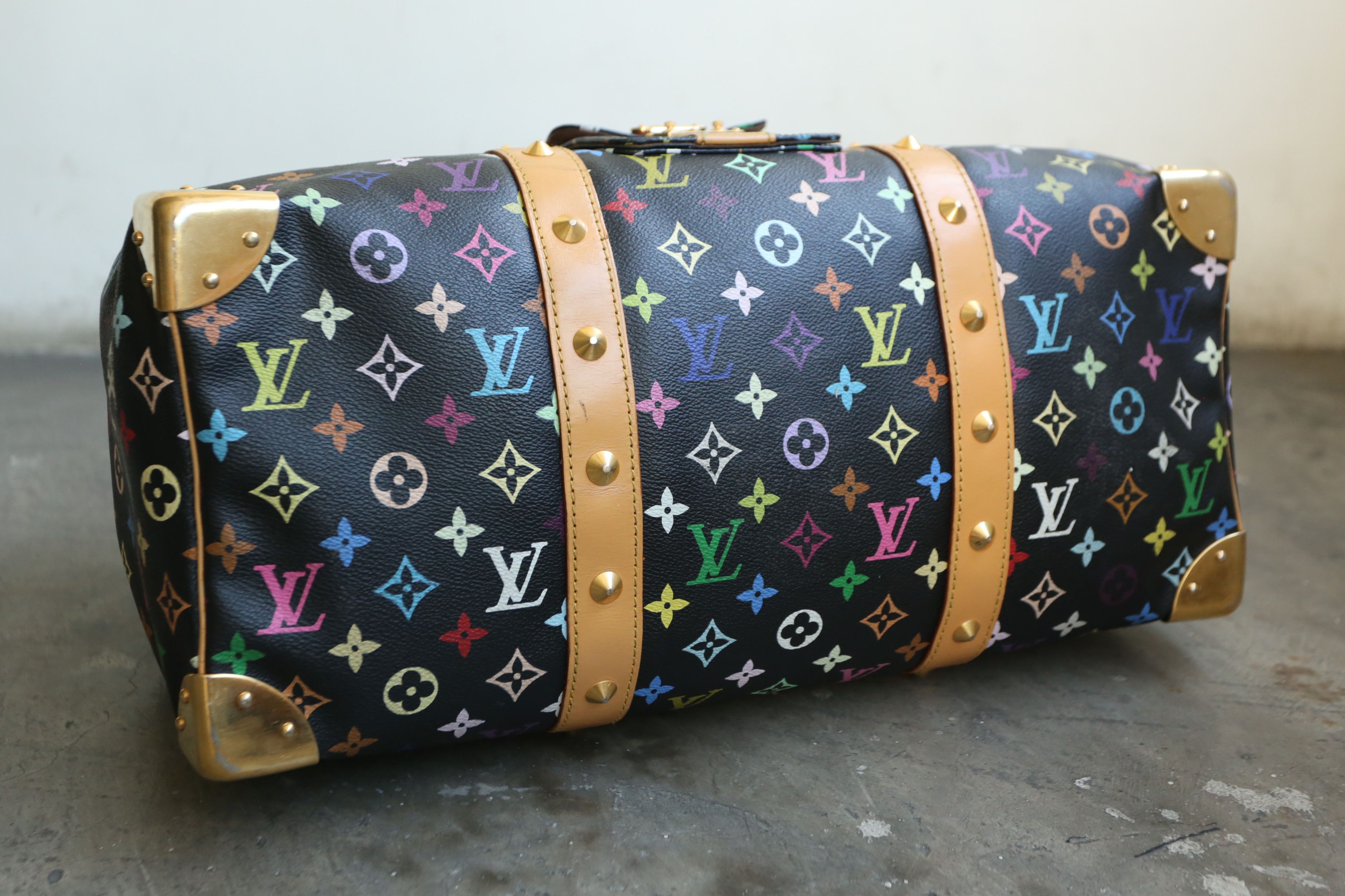 Louis Vuitton × Takashi Murakami LV - MJ - Takashi Murakami - F/W 03 - Monogram Keepall 45 Size ONE SIZE - 6 Thumbnail
