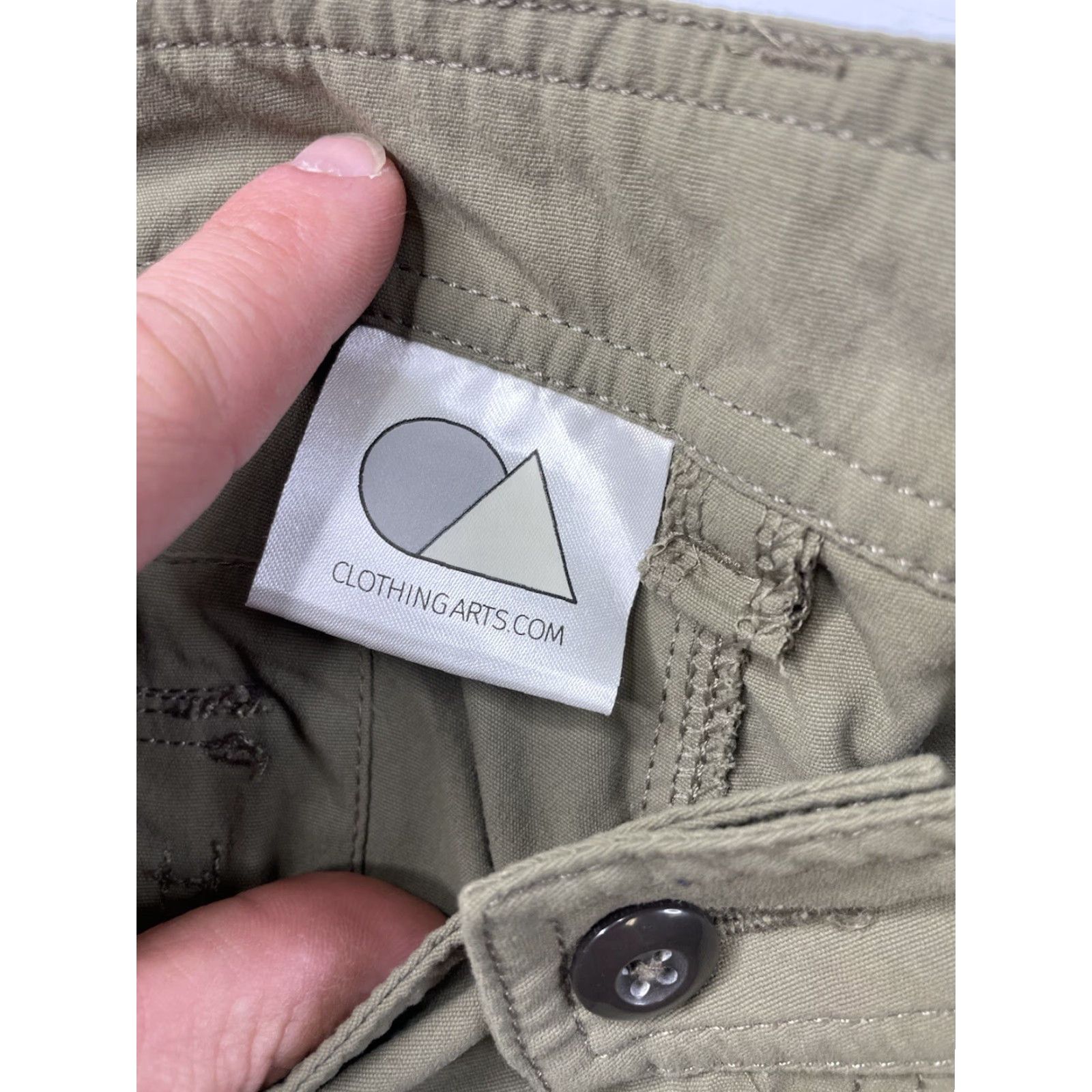 Vintage Clothing Arts P^cubed Cargo Pants Mens 40x30 Olive Green Pockets Zipper Navy? Size US 40 / EU 56 - 7 Thumbnail