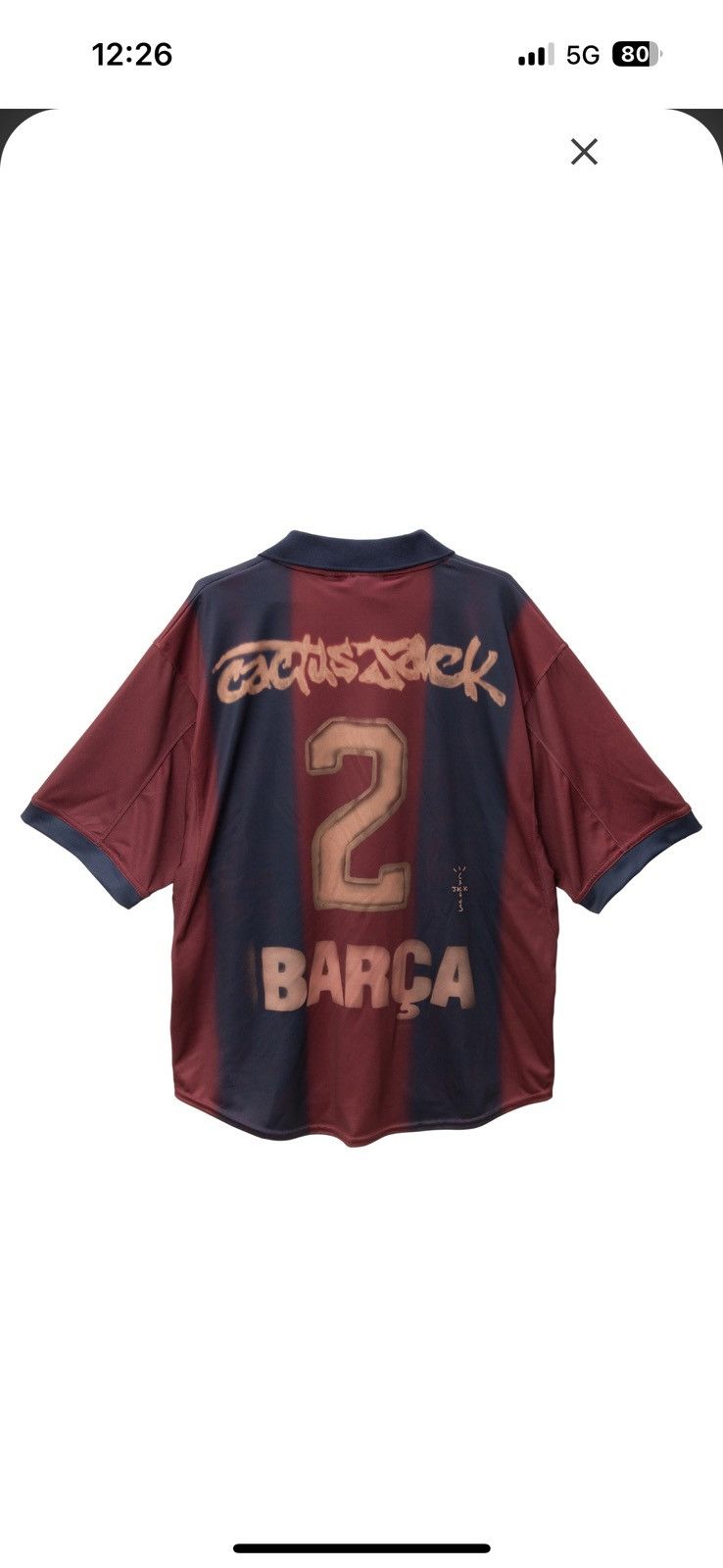 F.C. Barcelona × Nike × Travis Scott CJ X NIKE X FC