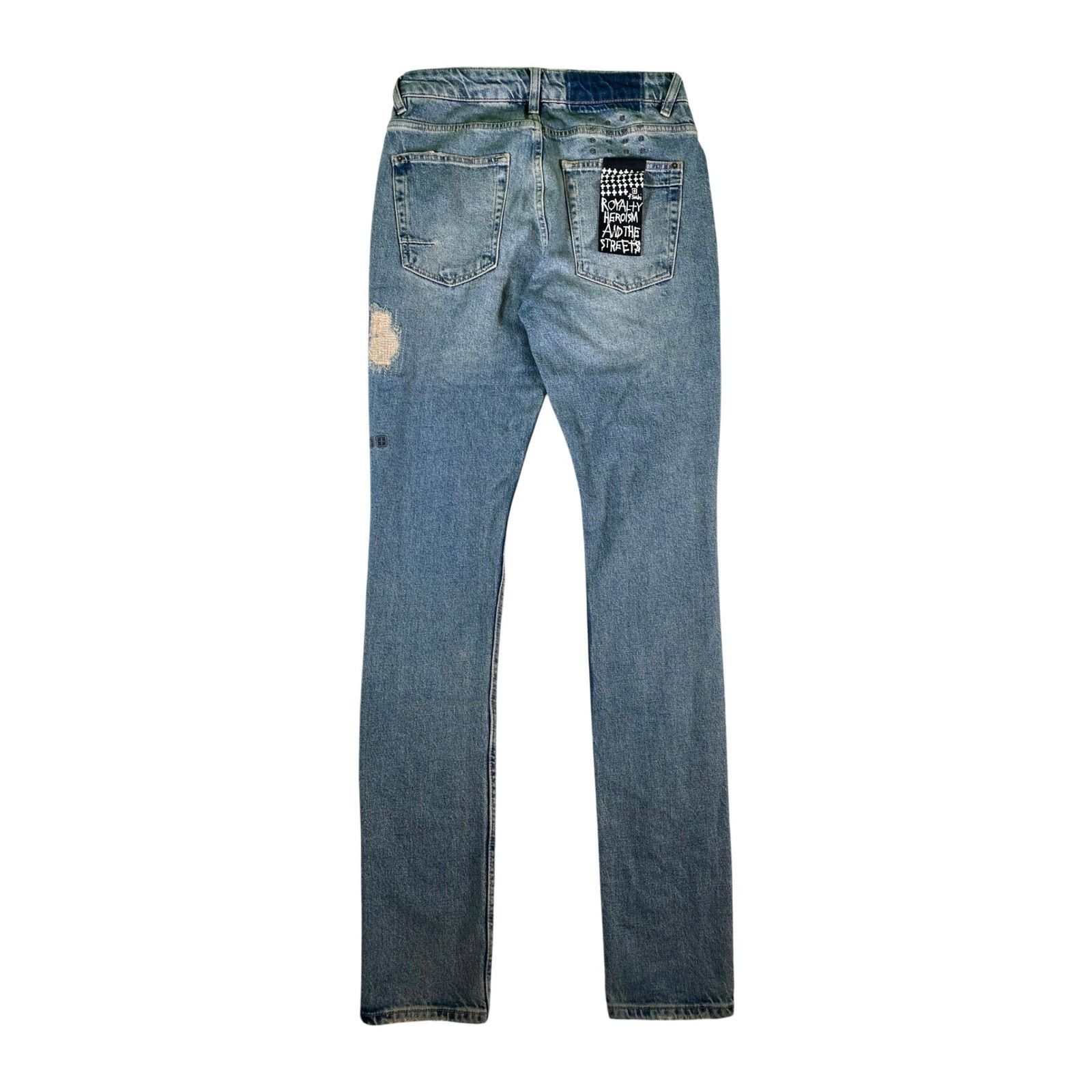 Ksubi Ksubi Knee Logo Light Wash Jeans Size US 29 - 2 Thumbnail