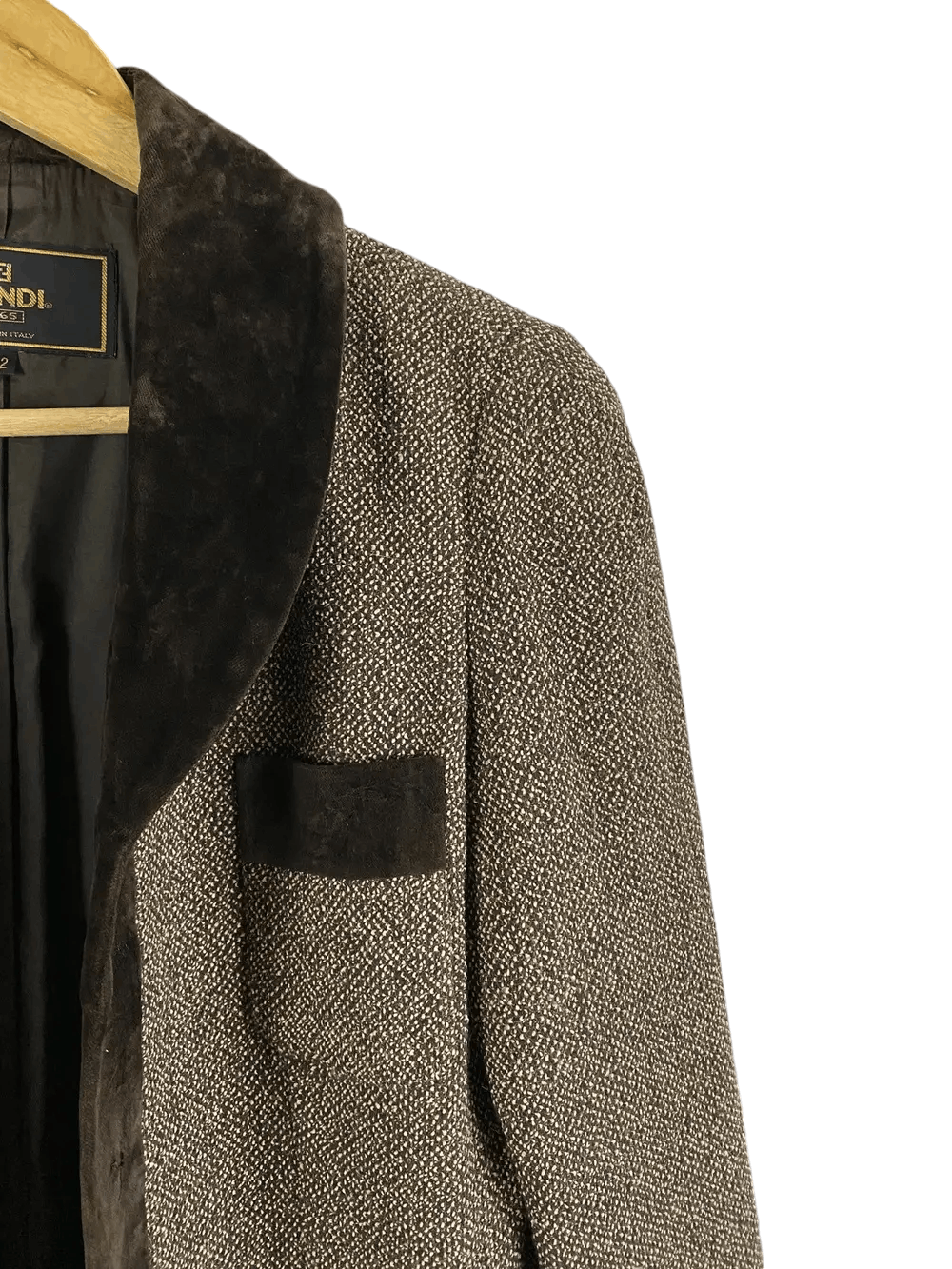 Fendi Fendi Wool Long Jacket Size M / US 6-8 / IT 42-44 - 3 Thumbnail
