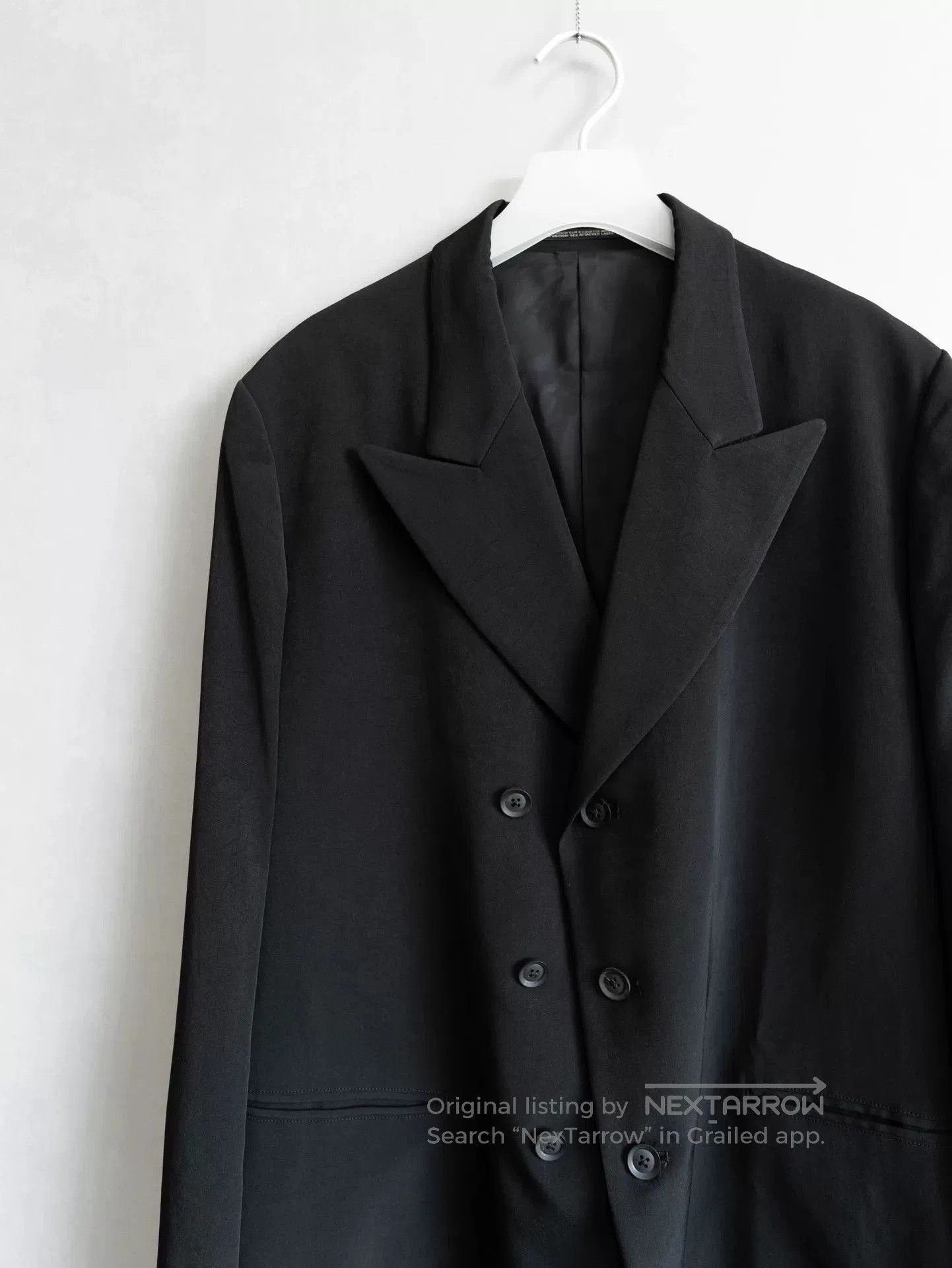 Yohji Yamamoto Yohji Yamamoto 24SS Double-Breasted Coat. Size S / US 4 / IT 40 - 7 Thumbnail