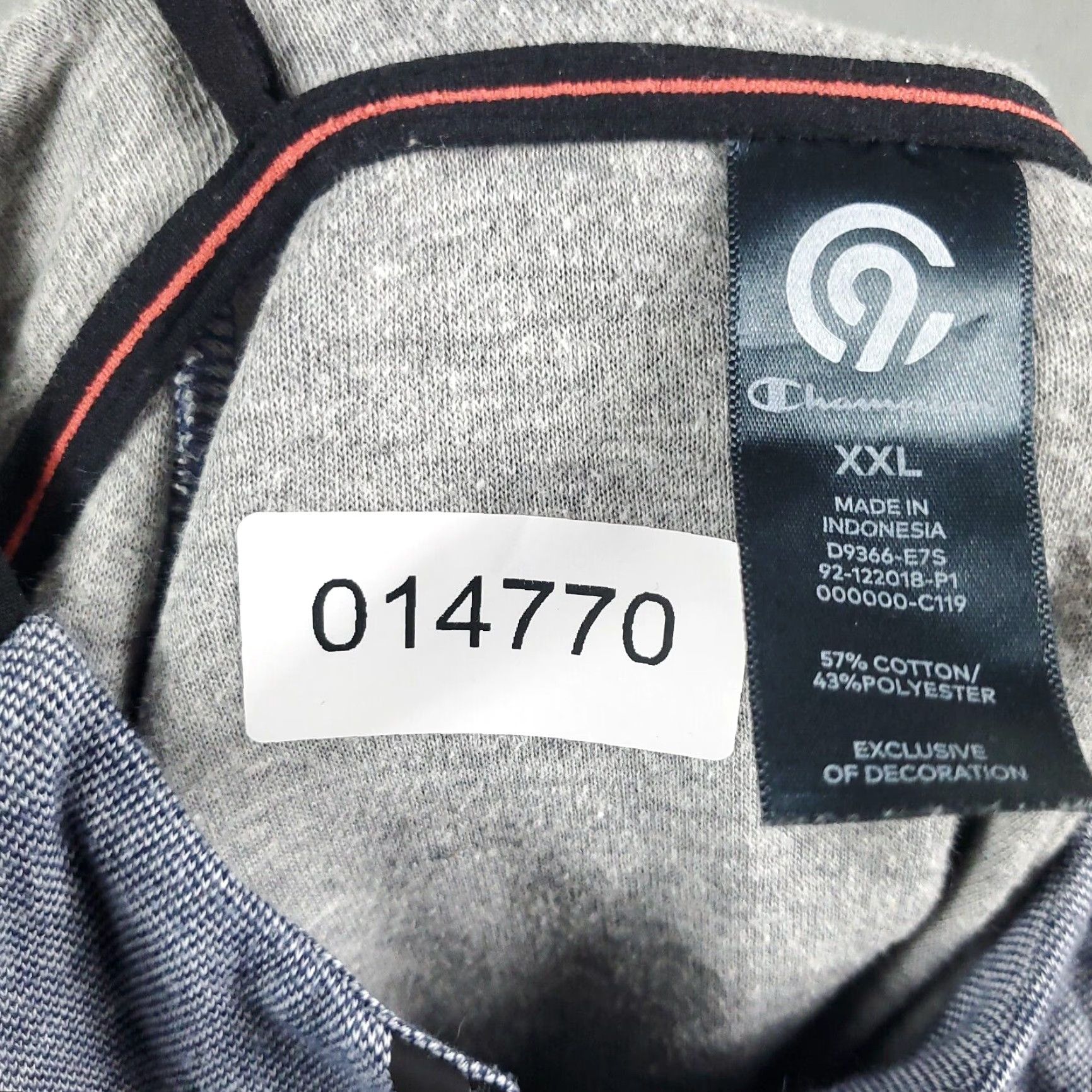 Champion VINTAGE Champion Blue 1/4 Zip Pullover Hoodie Adult 2XL Sweatshirt Knitted Casual Sports Size US XXL / EU 58 / 5 - 8 Thumbnail