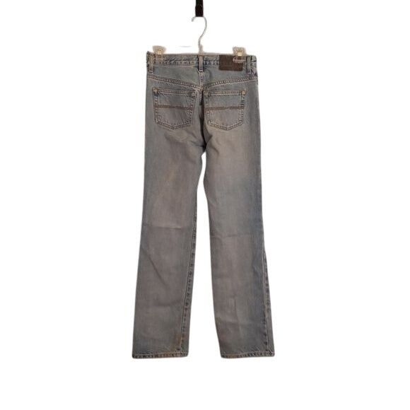 Express Express Jeans Size 3/4R Womens Boot Cut Light Wash Denim Blu Size 28" / US 6 / IT 42 - 2 Thumbnail