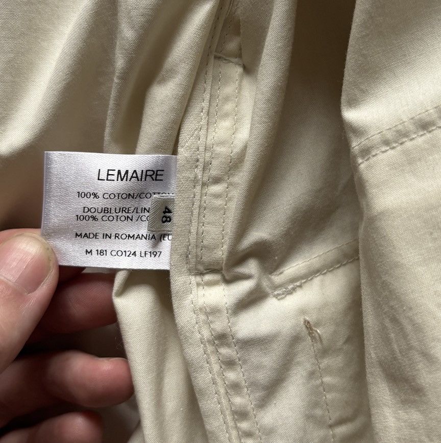 Lemaire Lemaire Cotton Trench Coat Size US M / EU 48-50 / 2 - 8 Thumbnail