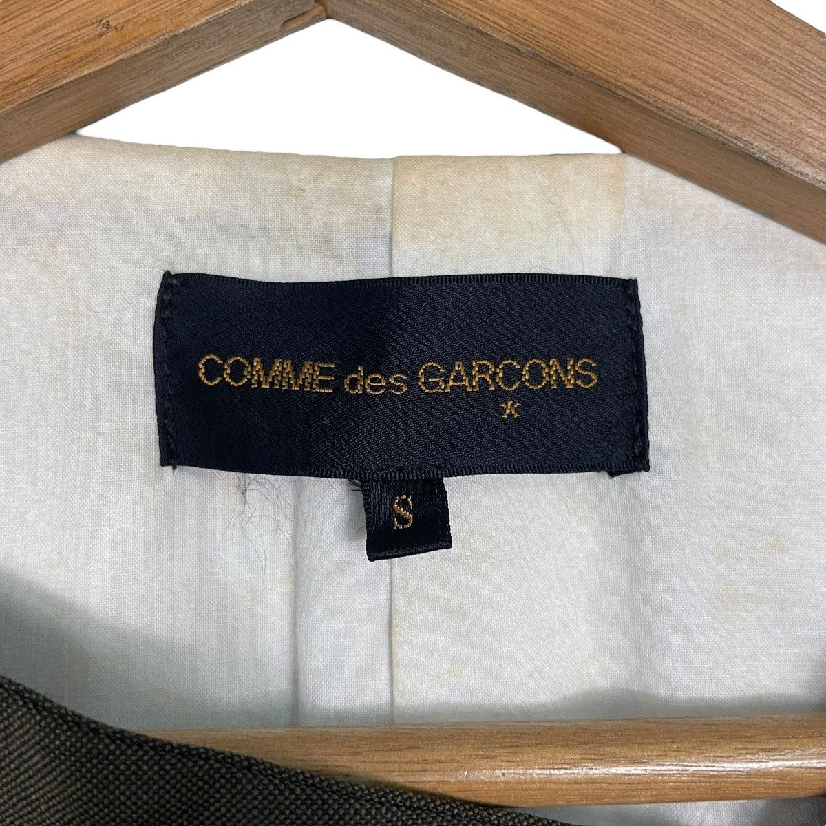 Comme des Garcons Comme Des Garcons AD1994 Sleeveless Frill Hem Wool Dress Size S / US 4 / IT 40 - 20 Thumbnail