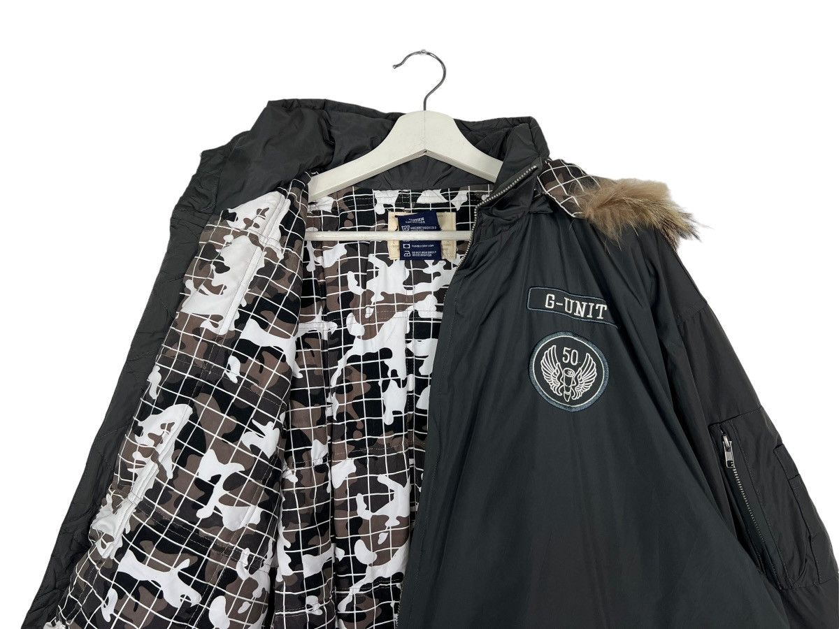 G-Unit 🔥 G UNIT FAUX FUR HOODIE BOMBER JACKET Size US XL / EU 56 / 4 - 11 Thumbnail