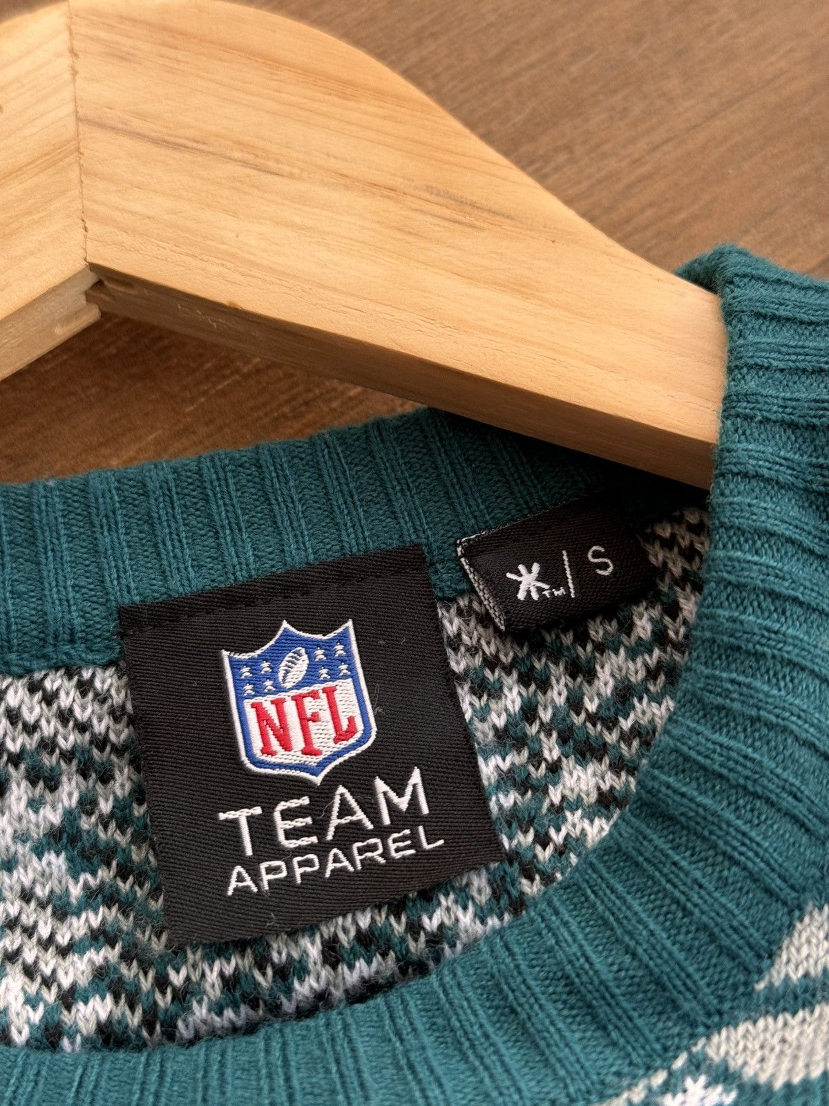 NFL × Starter NFL Team Philadelphia Eagles Christmas Sweater Size S / US 4 / IT 40 - 11 Thumbnail