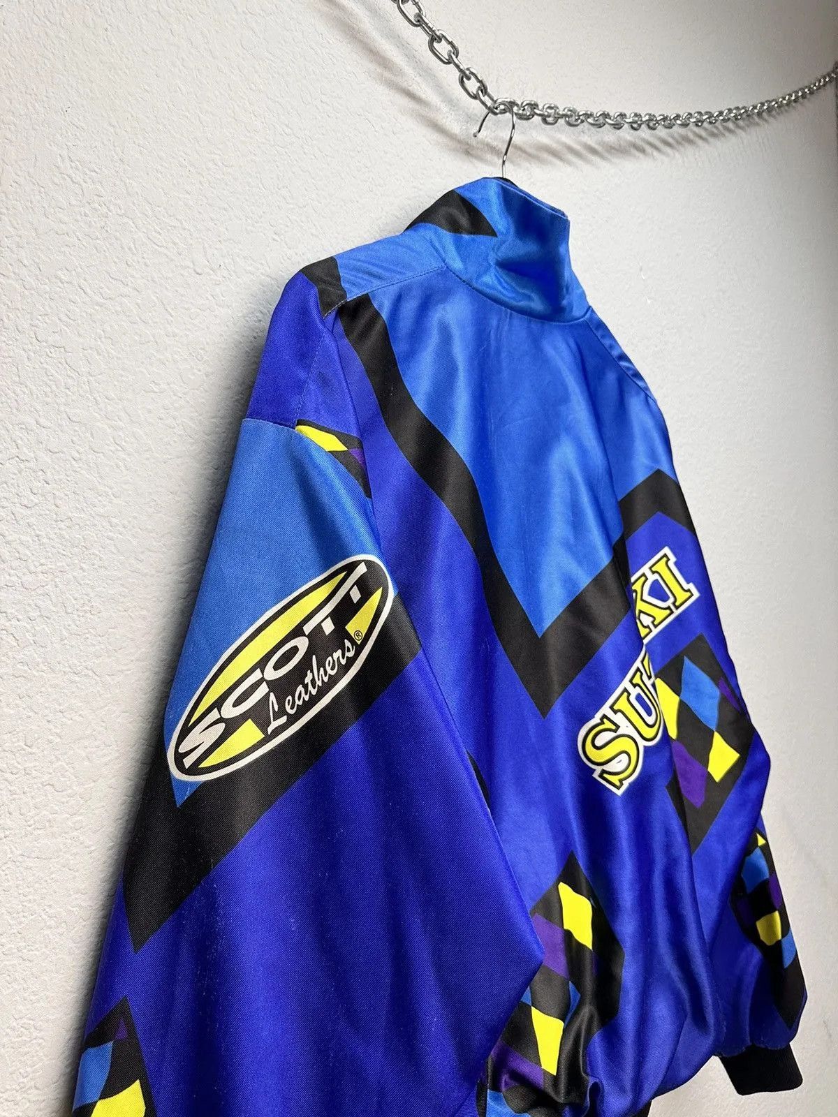 Harley Davidson Racing Jacket Moto Vodafone F1 Nascar Leather Red Bull Lucky Size US XL / EU 56 / 4 - 15 Thumbnail