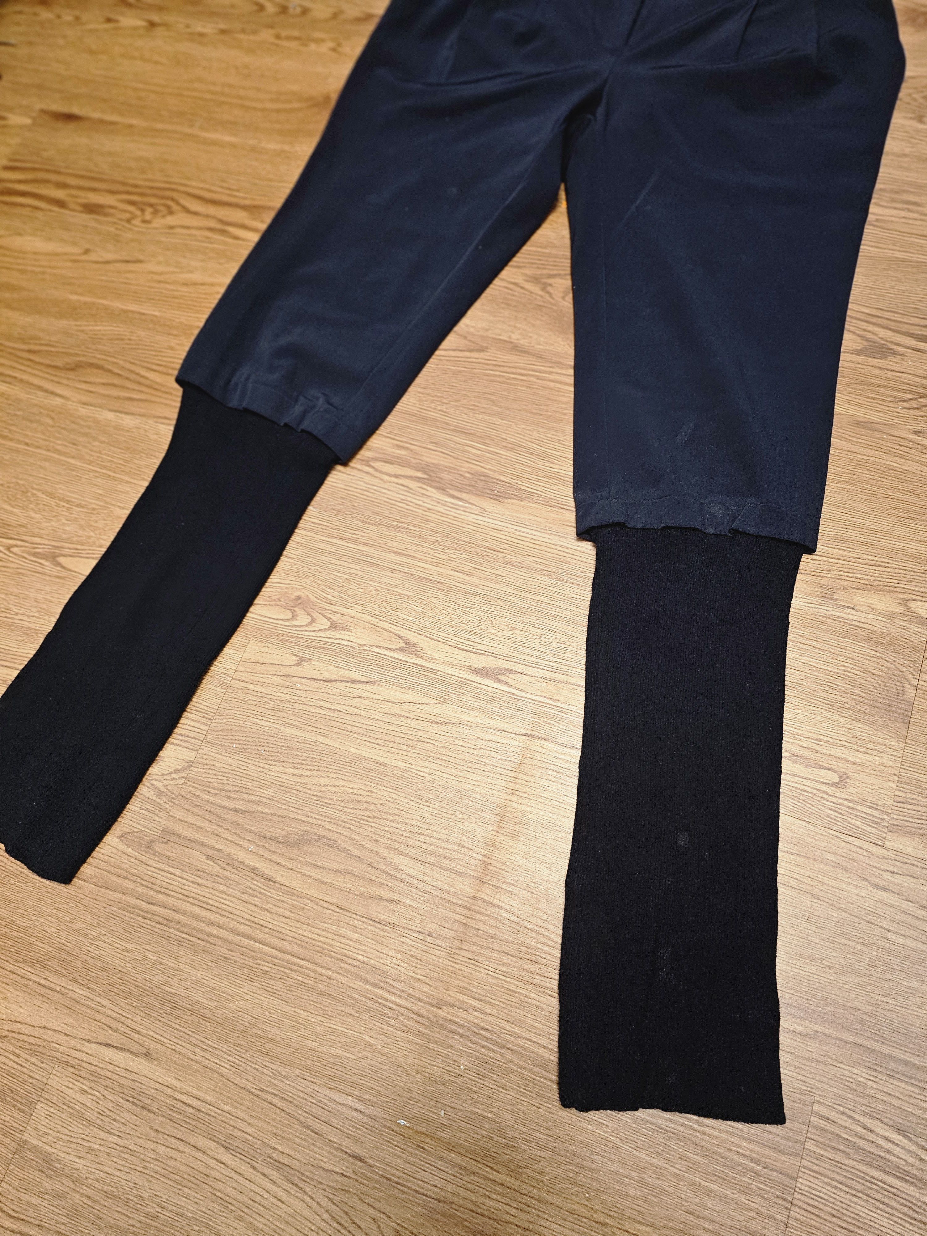 Japanese Brand Hiroko Bis Double Layered Ribbed Pants Size US 28 / EU 44 - 3 Thumbnail