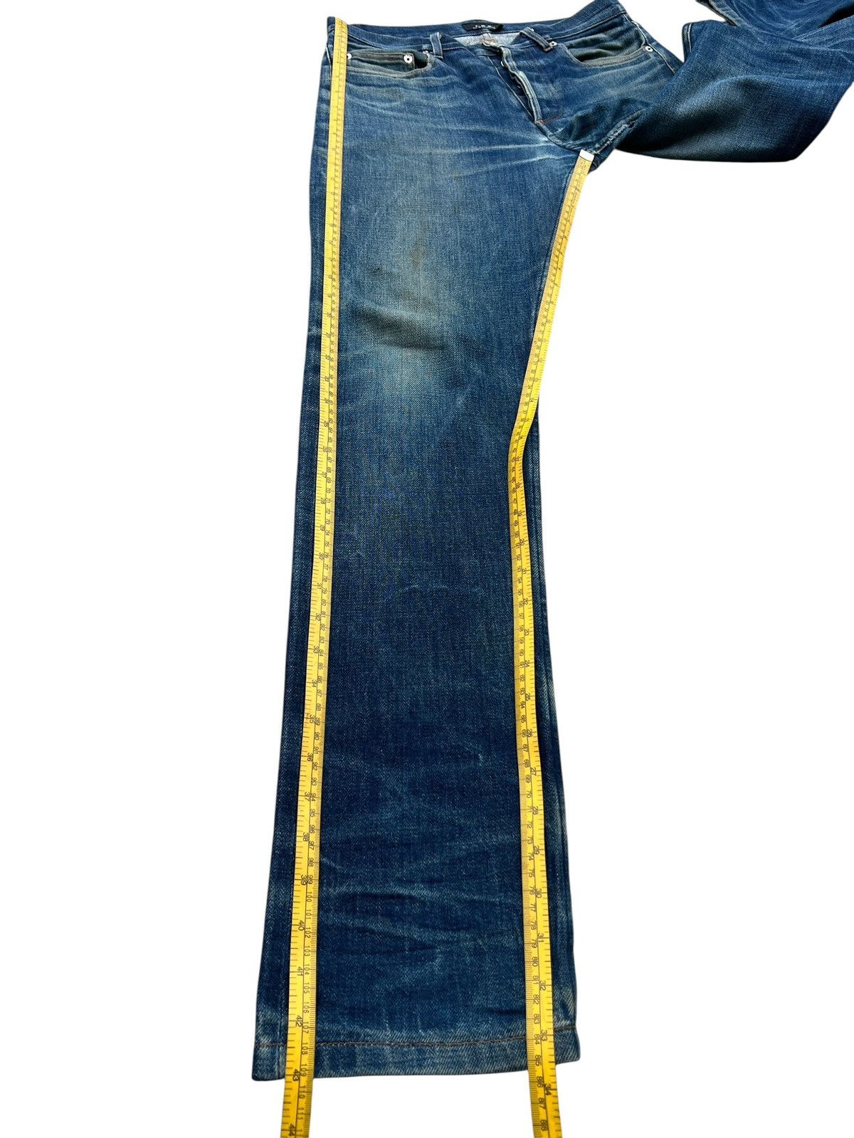 A.P.C. Vintage APC Selvedge Distressed Denim Jeans 31x33.5 Size US 31 - 12 Thumbnail