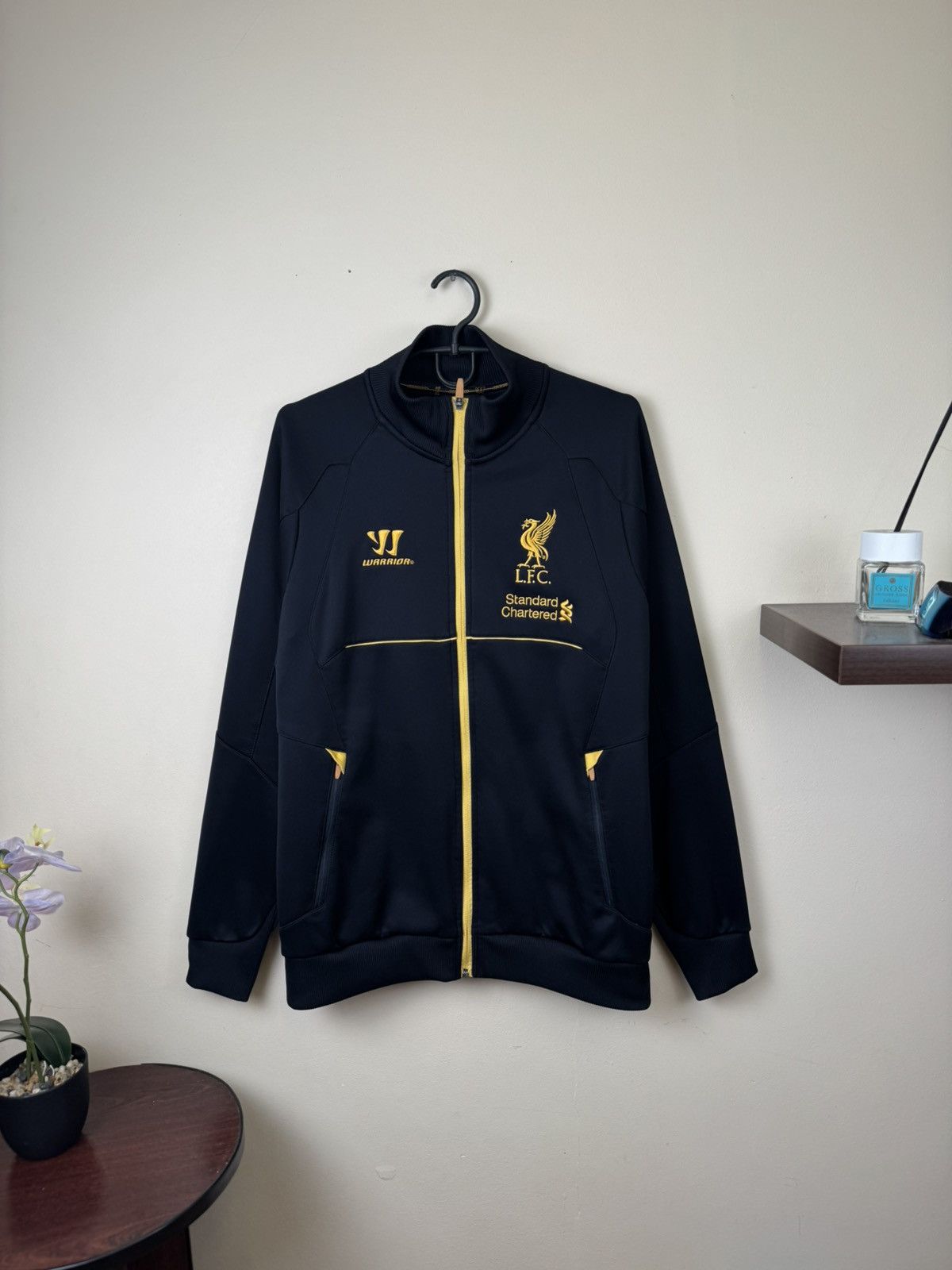 Warrior Liverpool FC Warrior 2013 2014 Track Jacket M Black Soccer Size US M / EU 48-50 / 2 - 1 Thumbnail