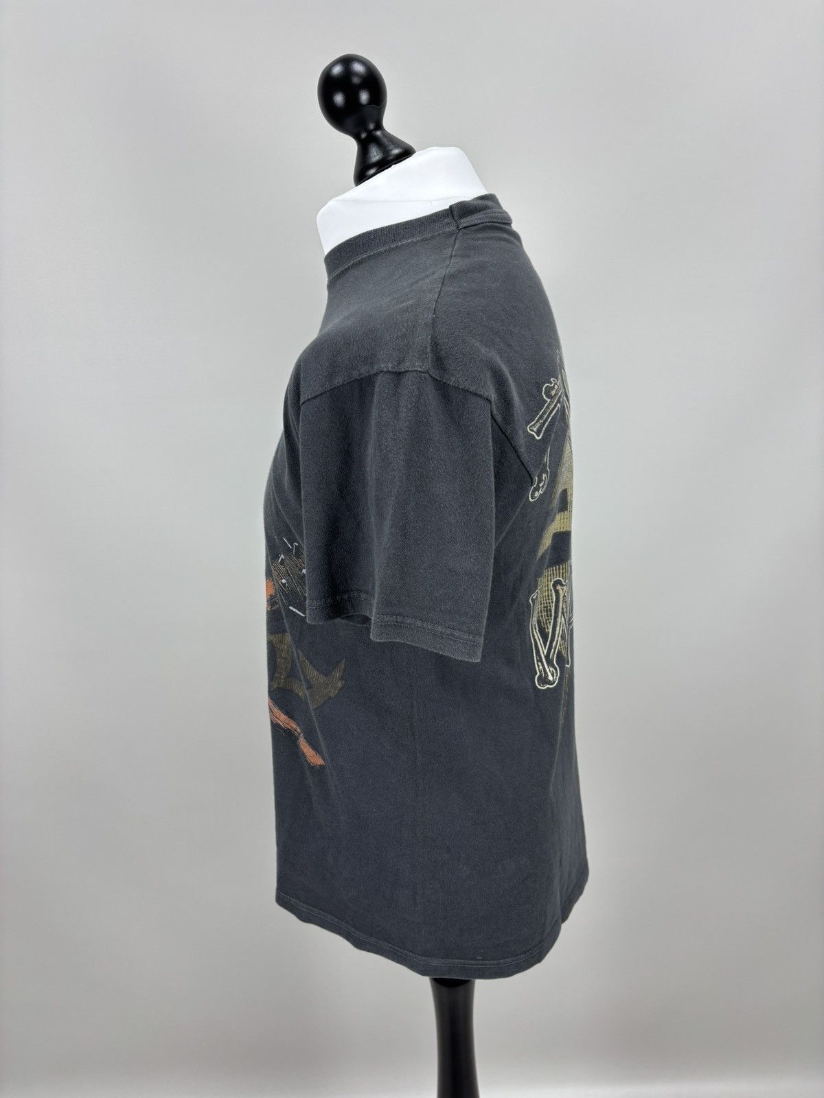 Designer × Vintage Mens vintage t shirt Soufly Tribal War Trashed Size M Size US M / EU 48-50 / 2 - 7 Thumbnail