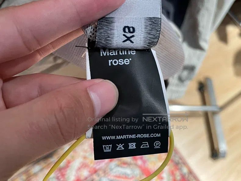 Martine Rose Martine Rose Blazer with embroidered logo Size US XL / EU 56 / 4 - 6 Thumbnail