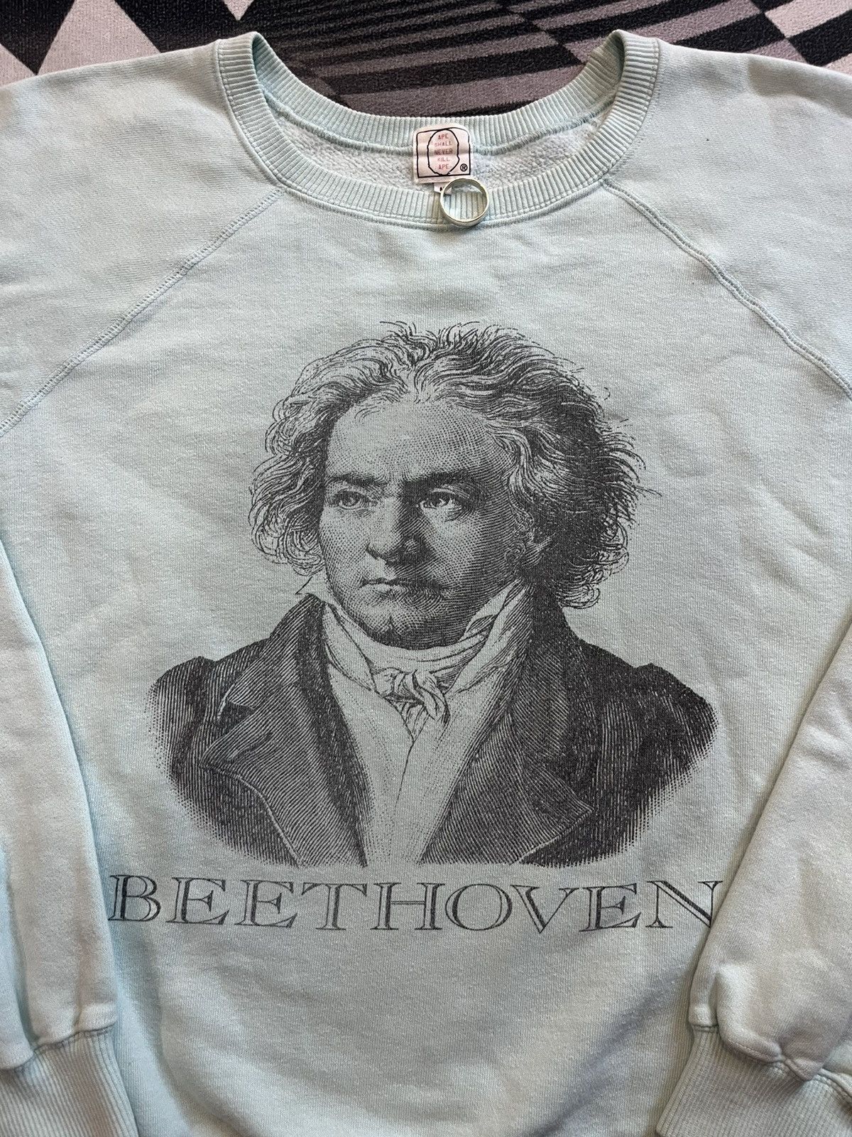 Bape Vintage A BATHING APE BEETHOVEN Art Collection 90’s Sweater Size US M / EU 48-50 / 2 - 5 Thumbnail