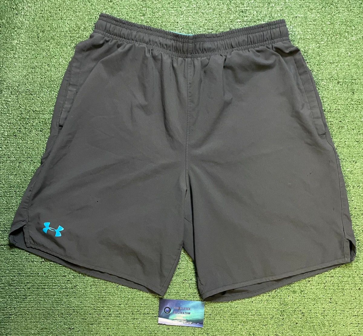 Under Armour Under Armour qualifier grey and blue shorts Size US 36 / EU 52 - 1 Thumbnail
