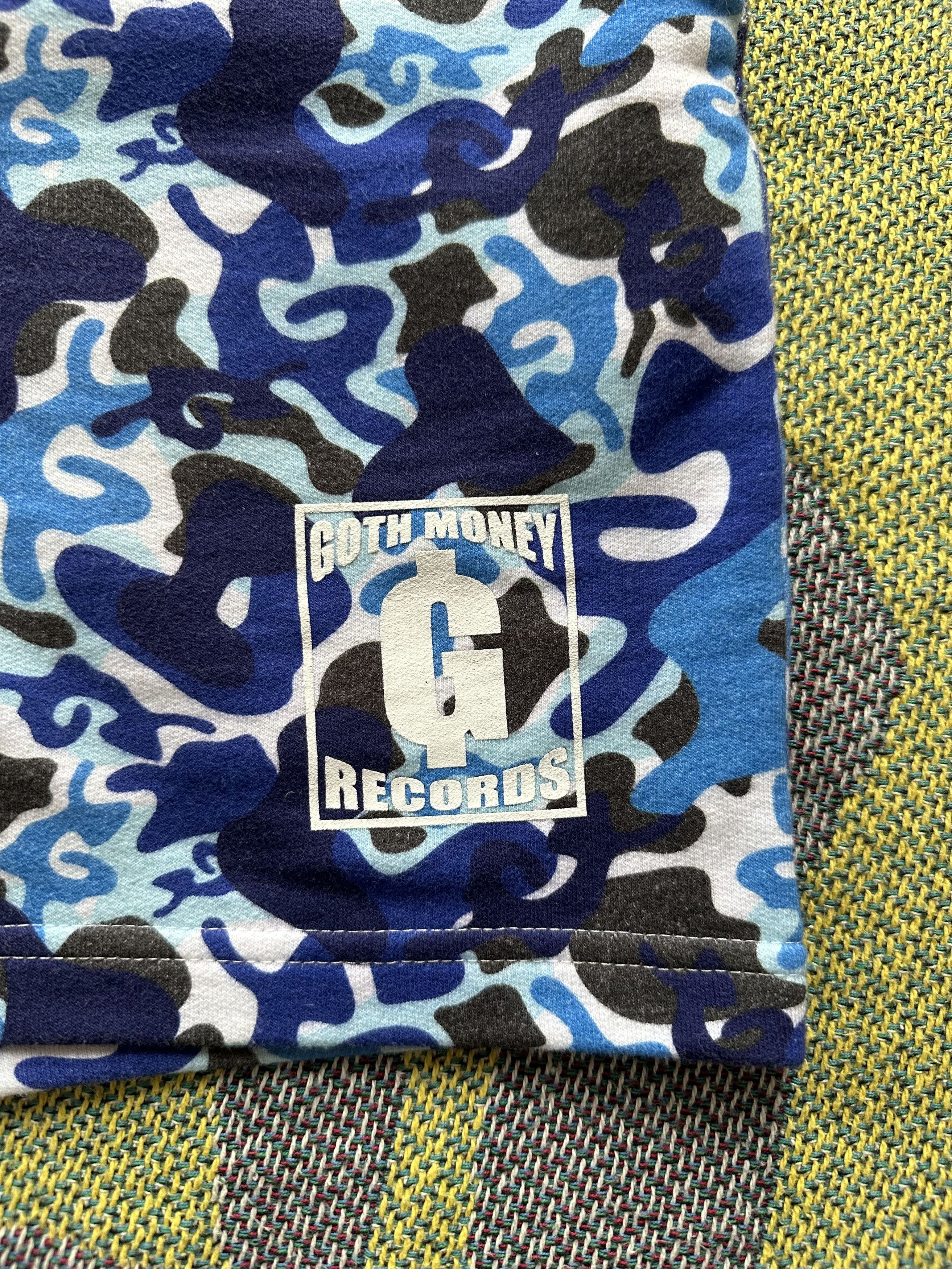 Goth Money Blue Goth Money Camo Shorts Size US 34 / EU 50 - 3 Thumbnail