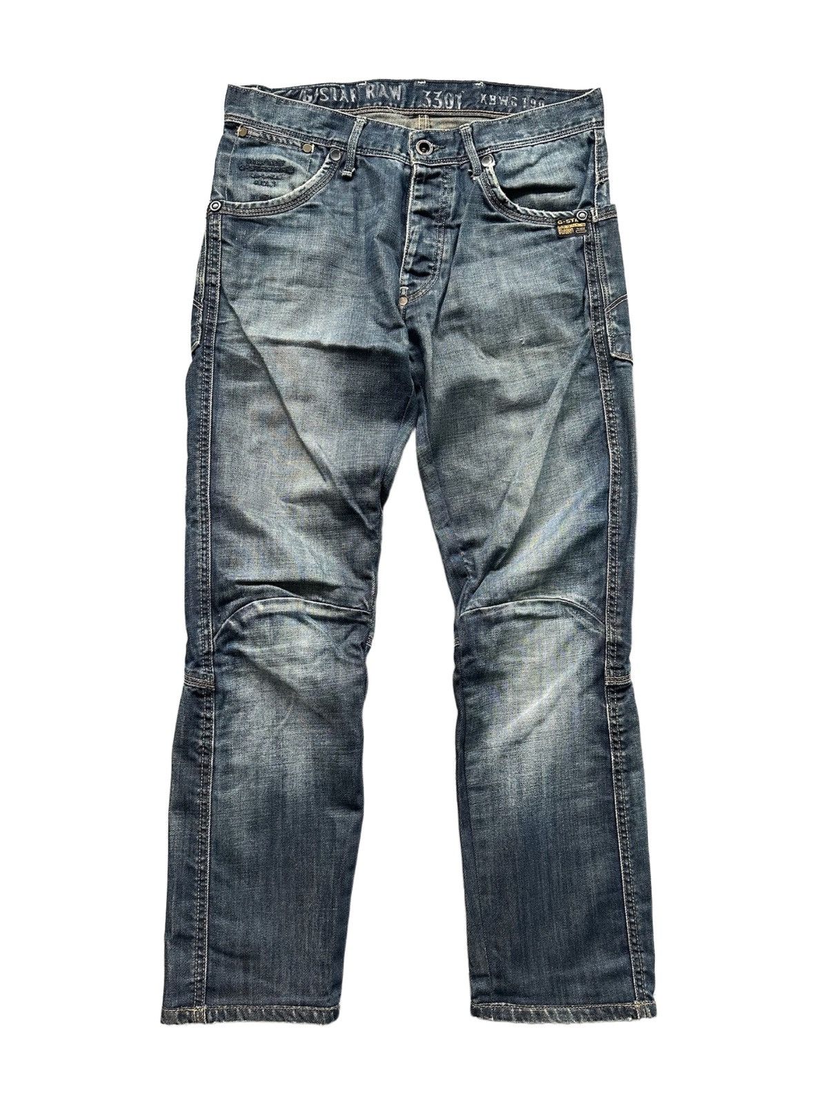 G-Star G Star Raw Grey Denim Jeans Size US 33 - 1 Thumbnail