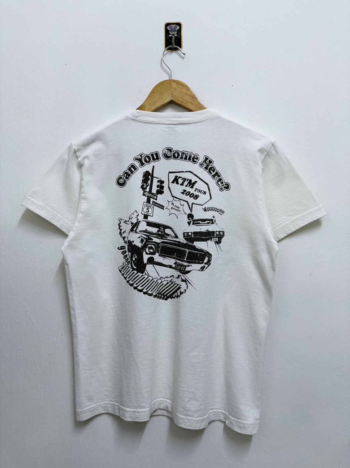 Hysteric Glamour 2000's KTM " No Police City " / Hysteric Glamour T-Shirt Size US S / EU 44-46 / 1 - 2 Thumbnail