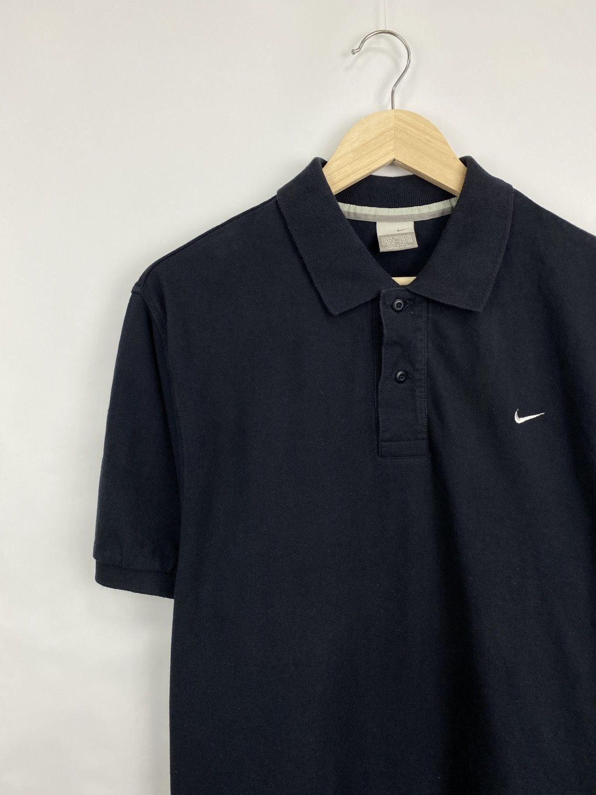 Nike × Tiger Woods 🇺🇸 Vintage 90s Nike Polo T-Shirt Rare Retro Hype Y2K Size US M / EU 48-50 / 2 - 2 Thumbnail