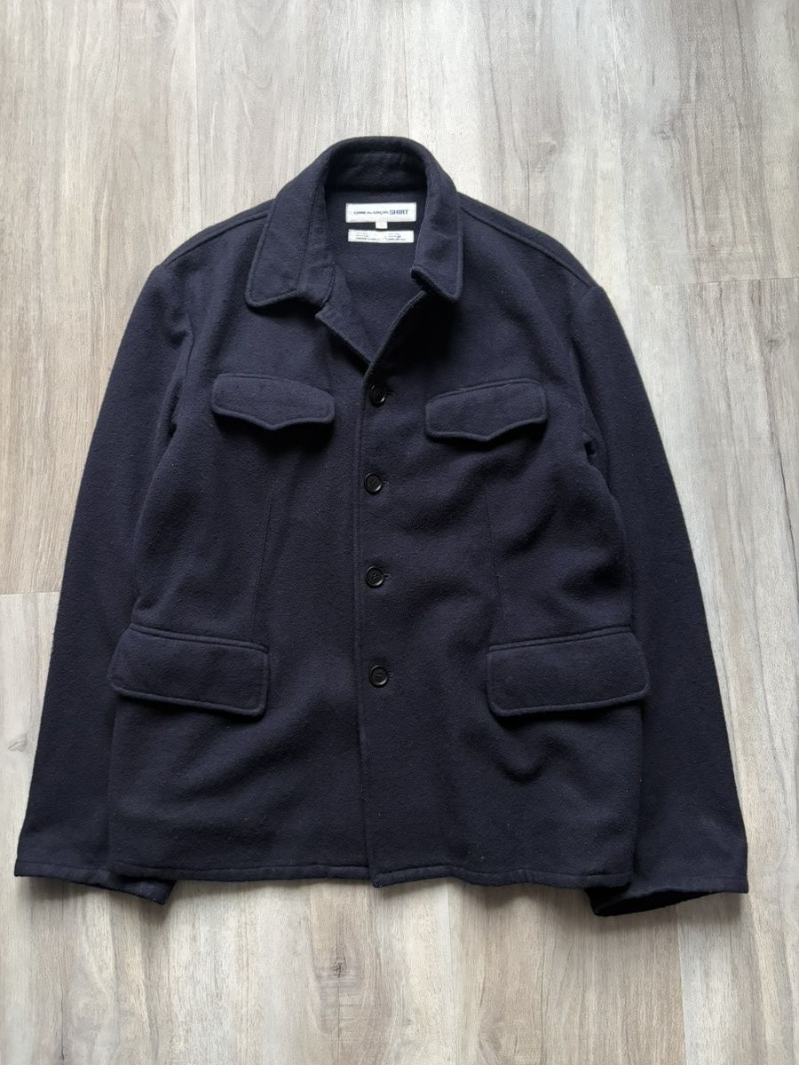 Comme des Garcons SHIRT Comme Des Garcons SHIRT Wool Jacket Size US S / EU 44-46 / 1 - 1 Thumbnail