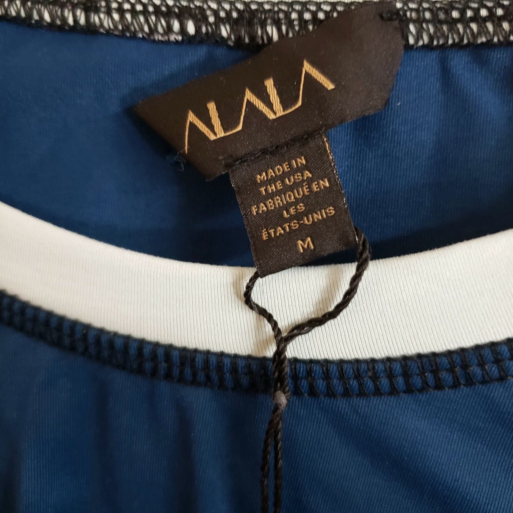 Vintage ALALA Womens Long Sleeve top M Black Nylon Blend Shirt Womens Basic Activewear XS? Size M / US 6-8 / IT 42-44 - 5 Thumbnail