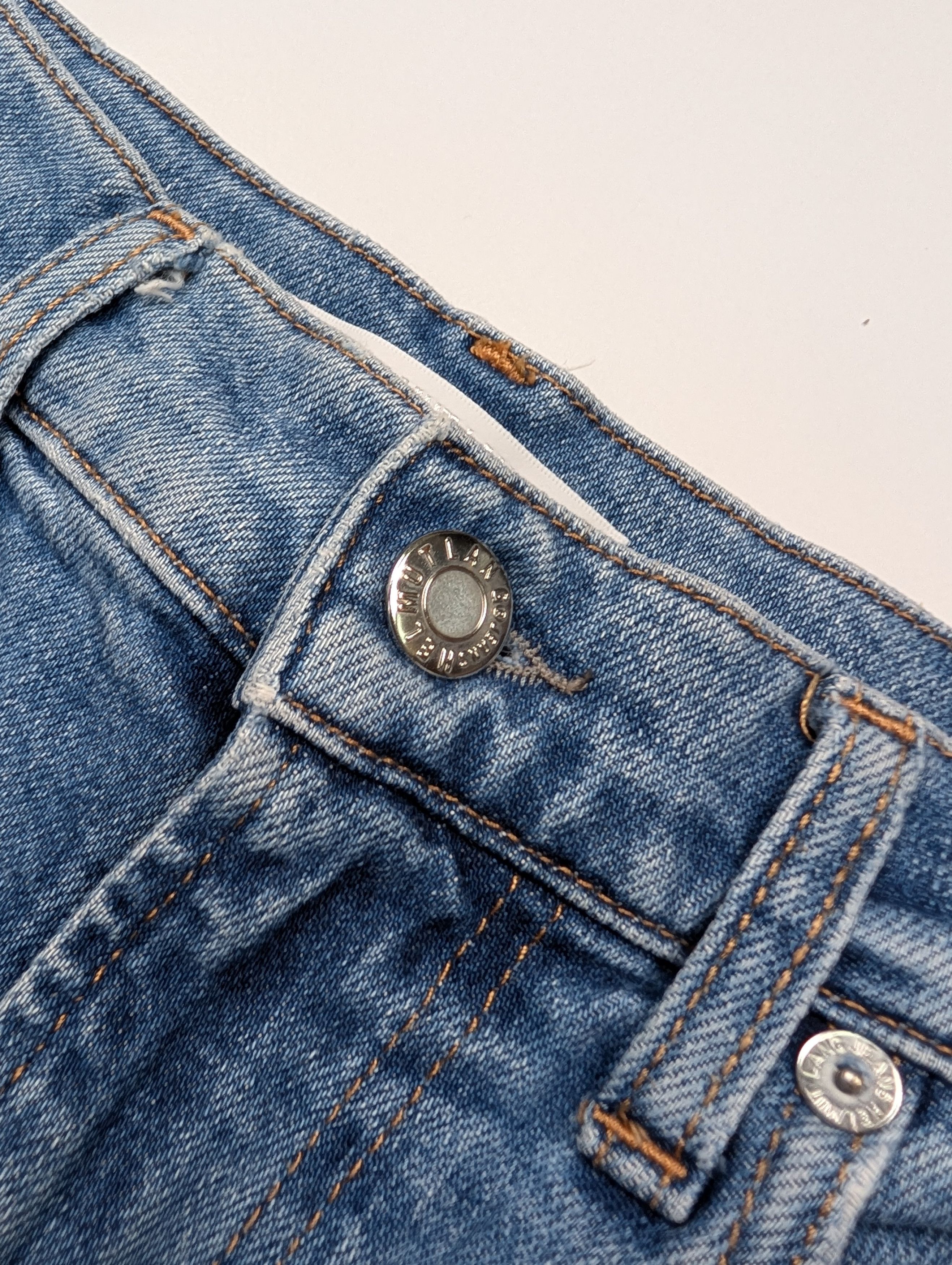 Helmut Lang Helmut Lang Blue Jeans Size 26" / US 2 / IT 38 - 3 Thumbnail