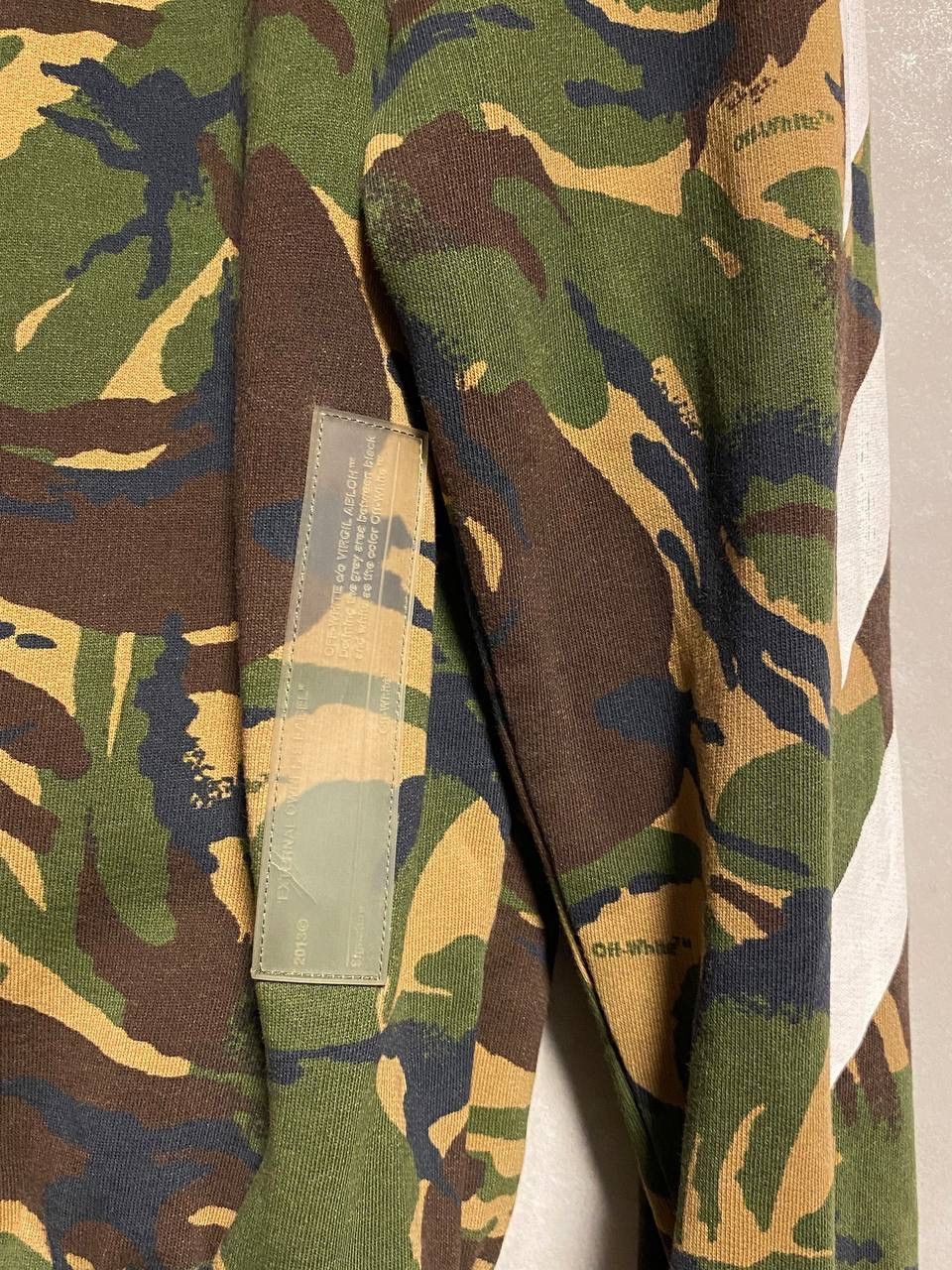 Off-White OFF-WHITE Camo Print Tee Virgil Abloh Temperature T-shirt Size US S / EU 44-46 / 1 - 10 Thumbnail