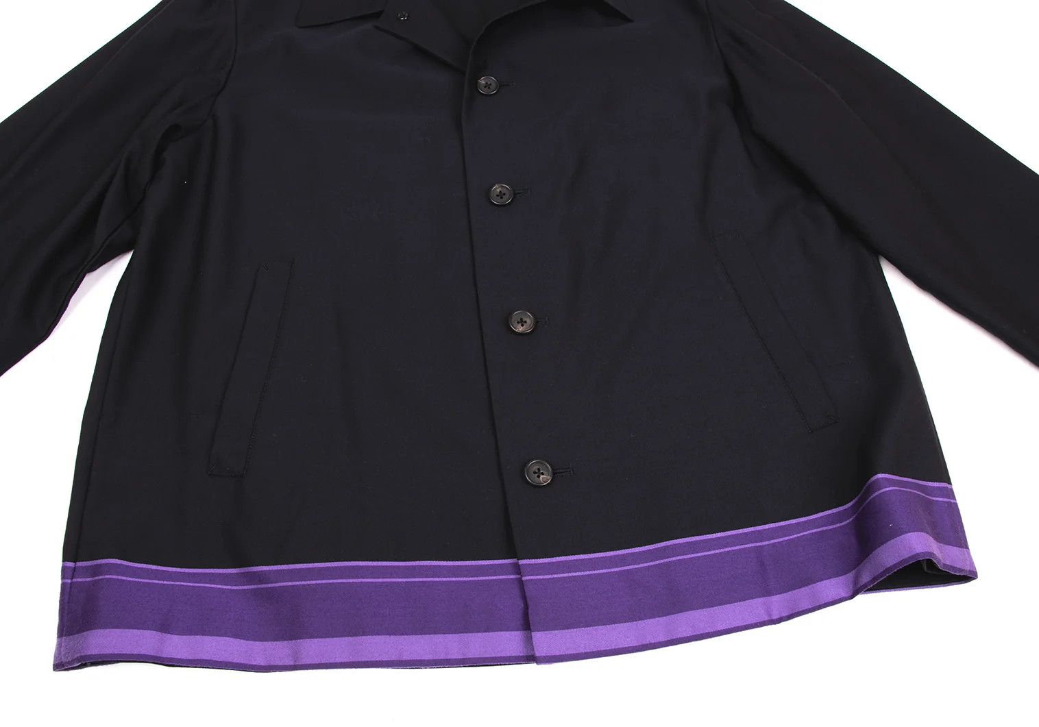 Yohji Yamamoto Yohji Yamamoto Tape Switch Wool Jacket Size US M / EU 48-50 / 2 - 11 Thumbnail