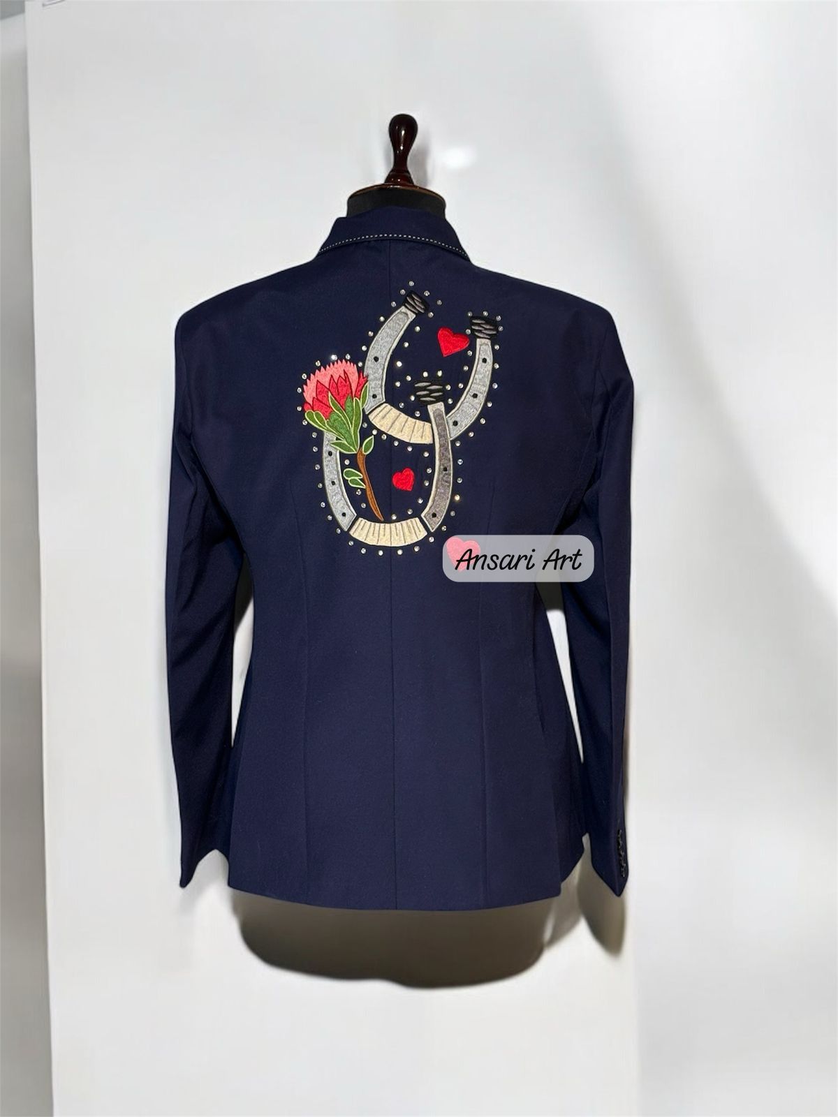 Other Men 2PC Customized Guitar, floral embroidery cocktail outfit Size 44S - 5 Thumbnail