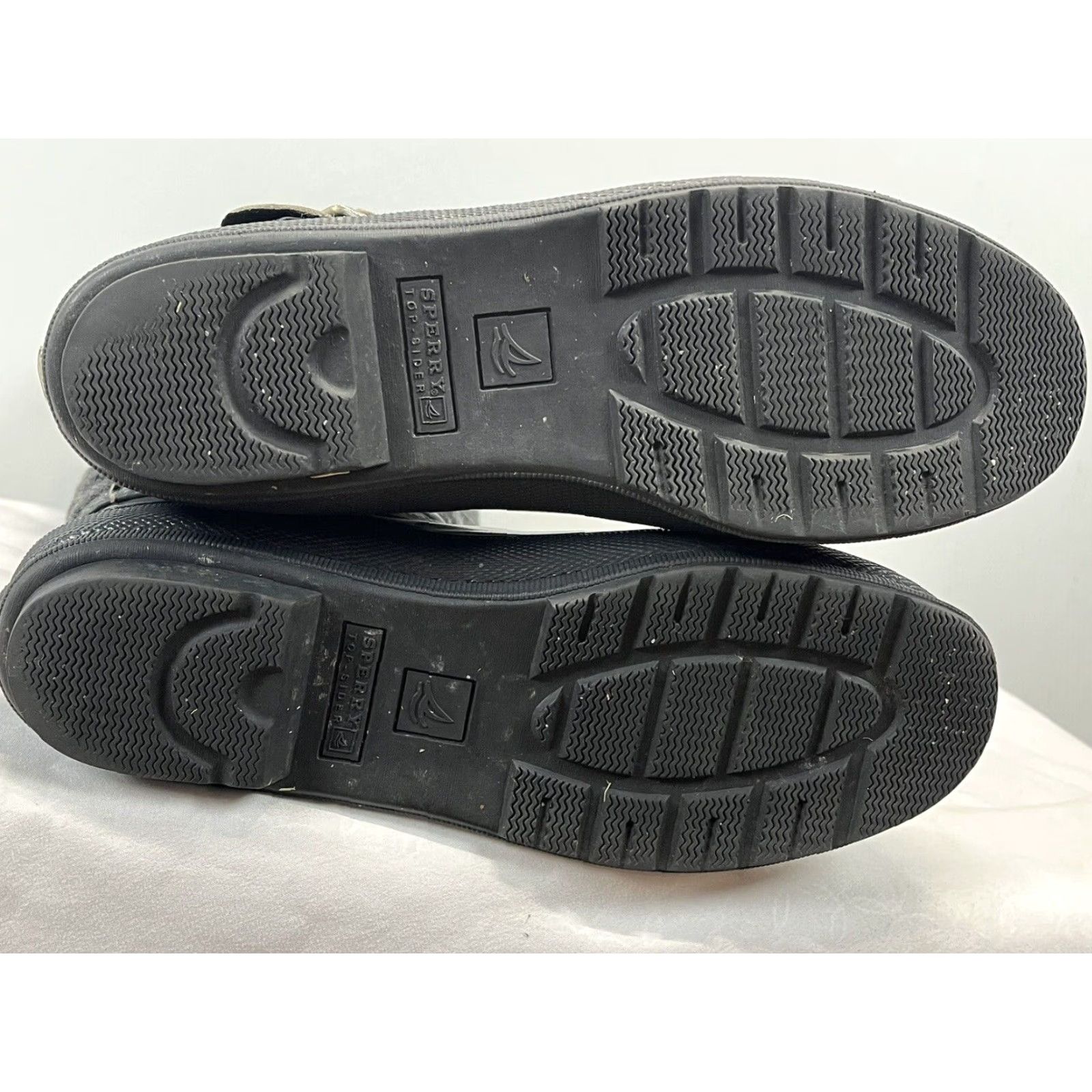 Sperry VINTAGE Sperry Top Sider Hingham Quilted Tall Rain Boots Sz 8 Gray Womens Size M / US 6-8 / IT 42-44 - 6 Thumbnail