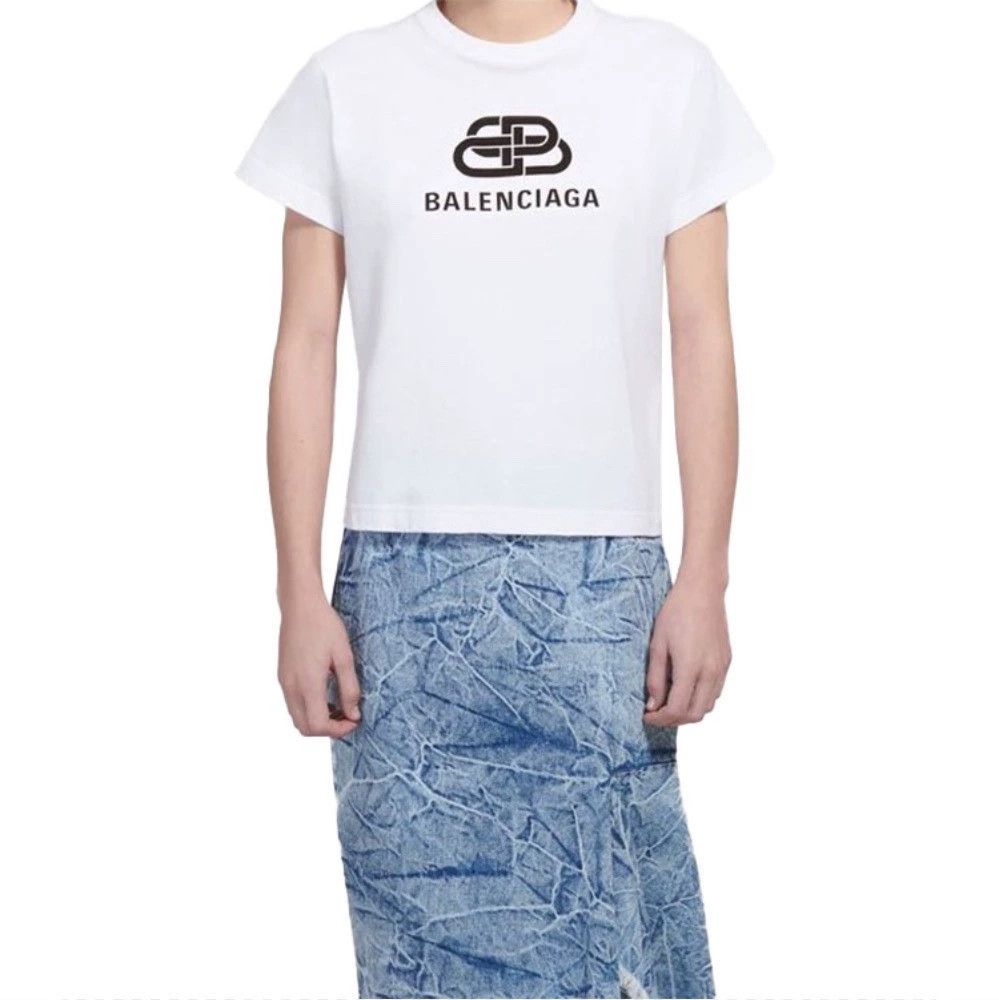Balenciaga balenciaga logo short sleeve t-shirt size M Size US M / EU 48-50 / 2 - 4 Thumbnail