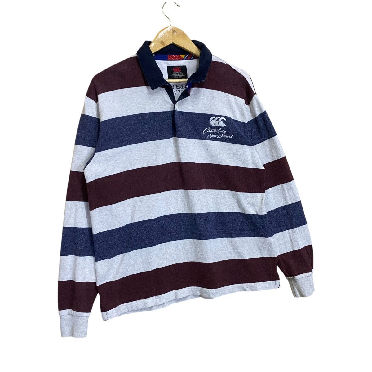 Canterbury of New Zealand × Vintage Vintage Canterbury Of New Zealand Polo Rugby Shirts Size US M / EU 48-50 / 2 - 2 Thumbnail