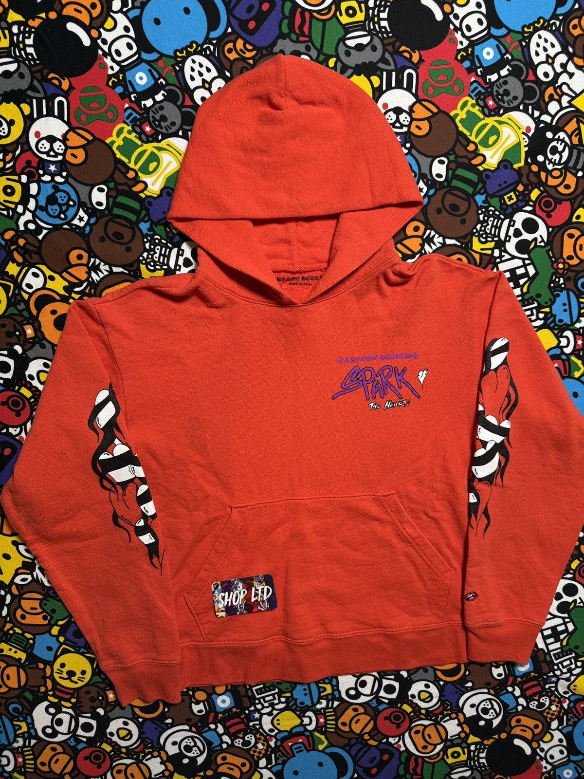 Chrome Hearts Chrome Hearts Red Matty Boy Sadistic Pullover Hoodie Size US S / EU 44-46 / 1 - 2 Thumbnail