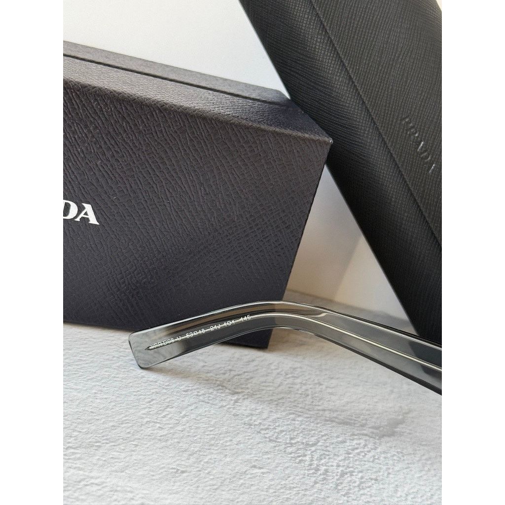 Prada NEW Prada PR D08U Transparent Green Unisex Eyeglasses Frames Size ONE SIZE - 7 Thumbnail
